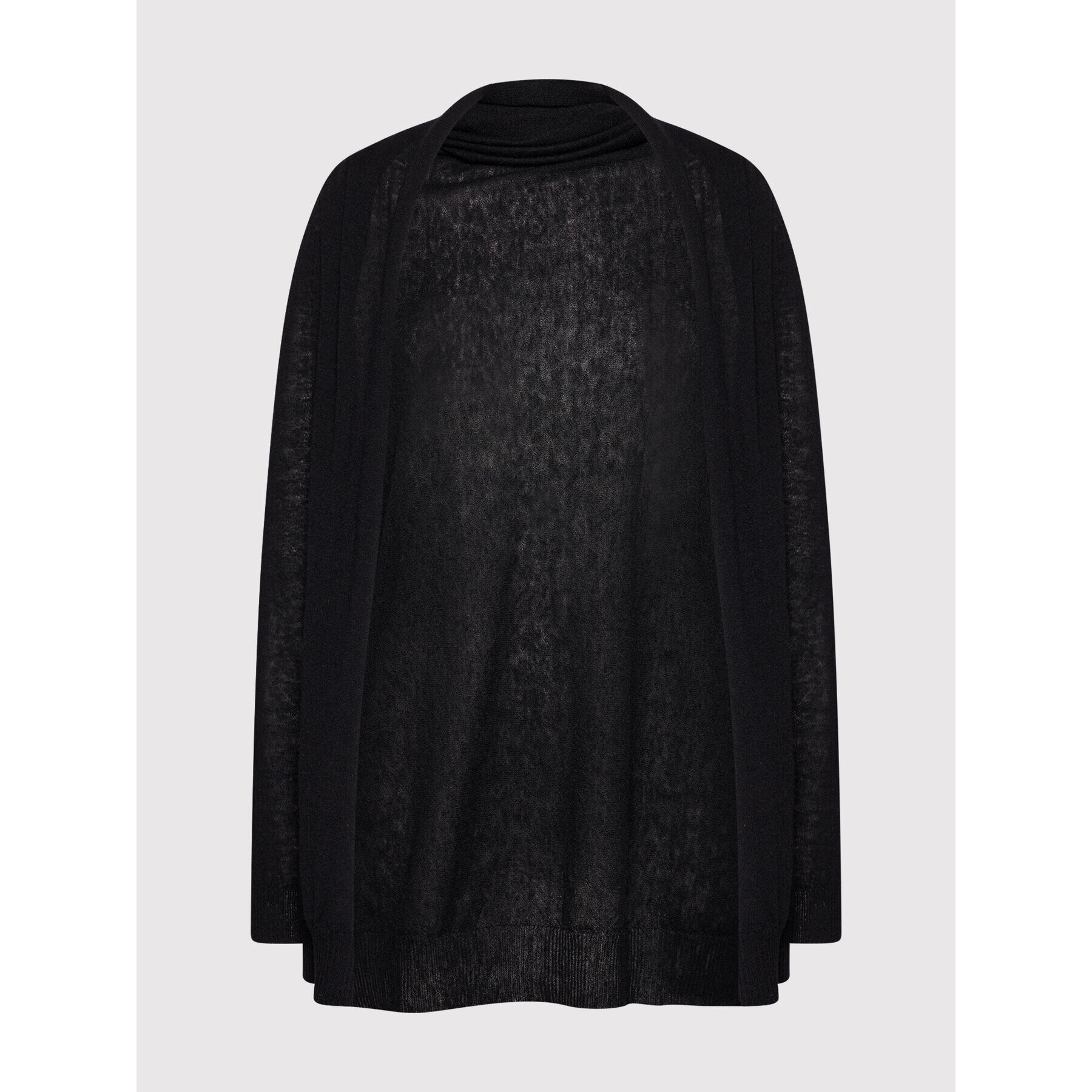 TWINSET Кардиган 212TP3251 Черен Relaxed Fit - Pepit.bg