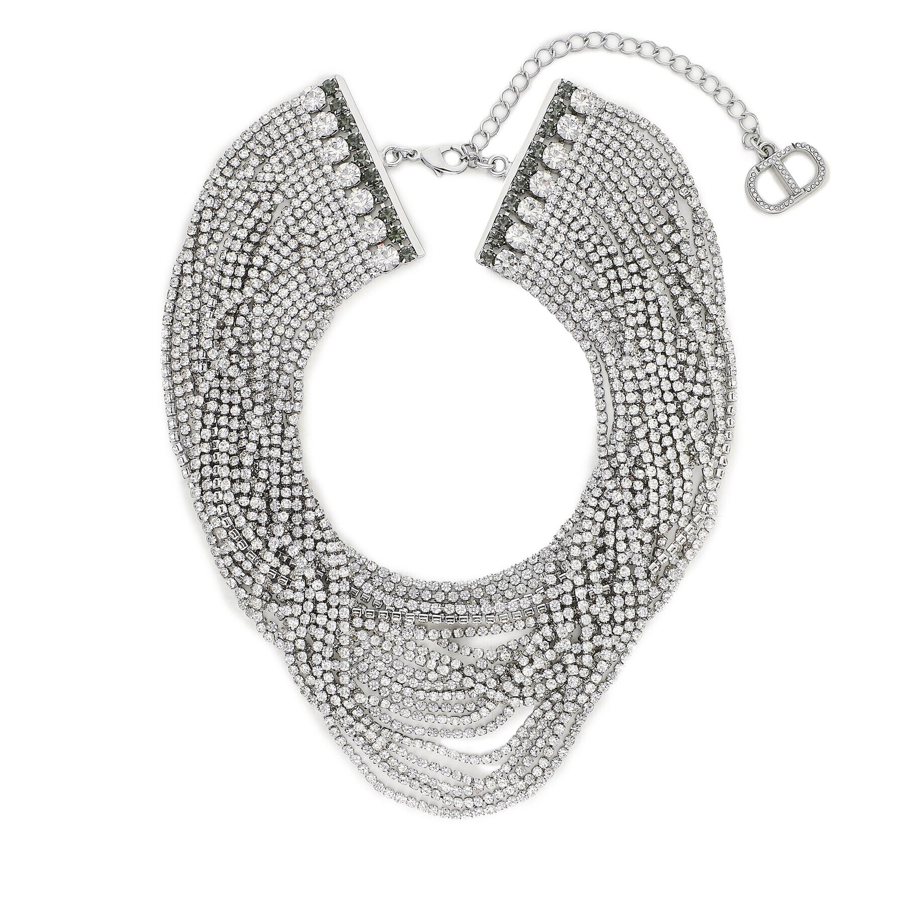 TWINSET Колие 231TA4200 Сребрист - Pepit.bg