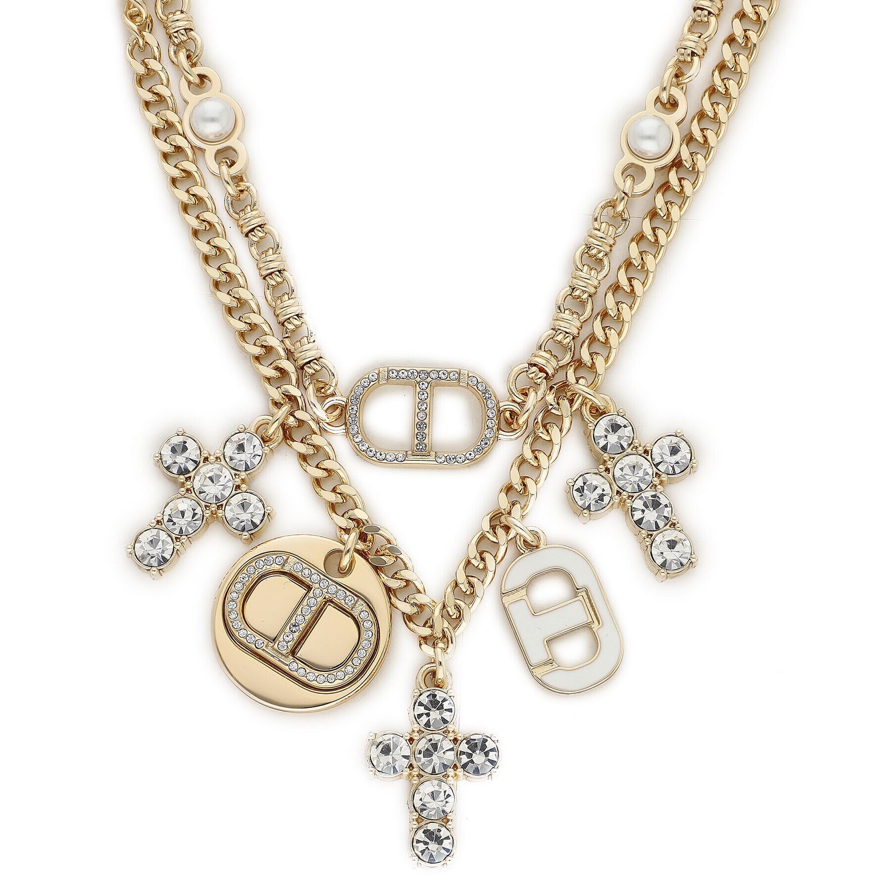 TWINSET Колие 231TO530A Златист - Pepit.bg