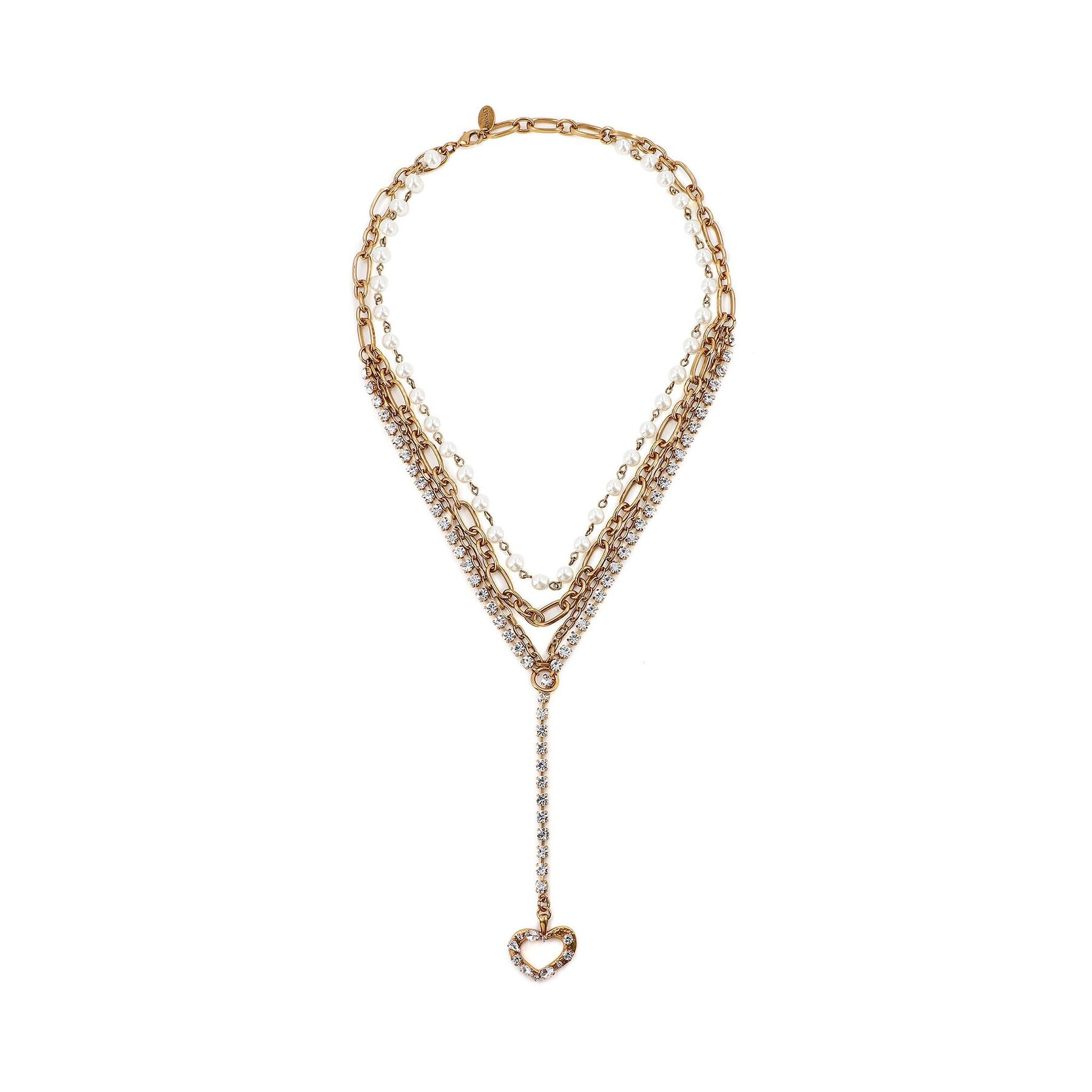 TWINSET Колие Collana 222TO5061 Златист - Pepit.bg