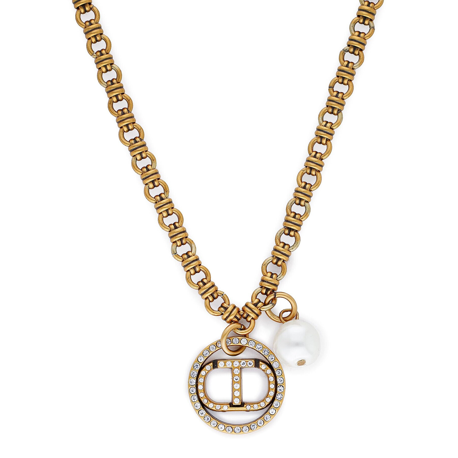 TWINSET Колие Collana 231TA4178 Златист - Pepit.bg