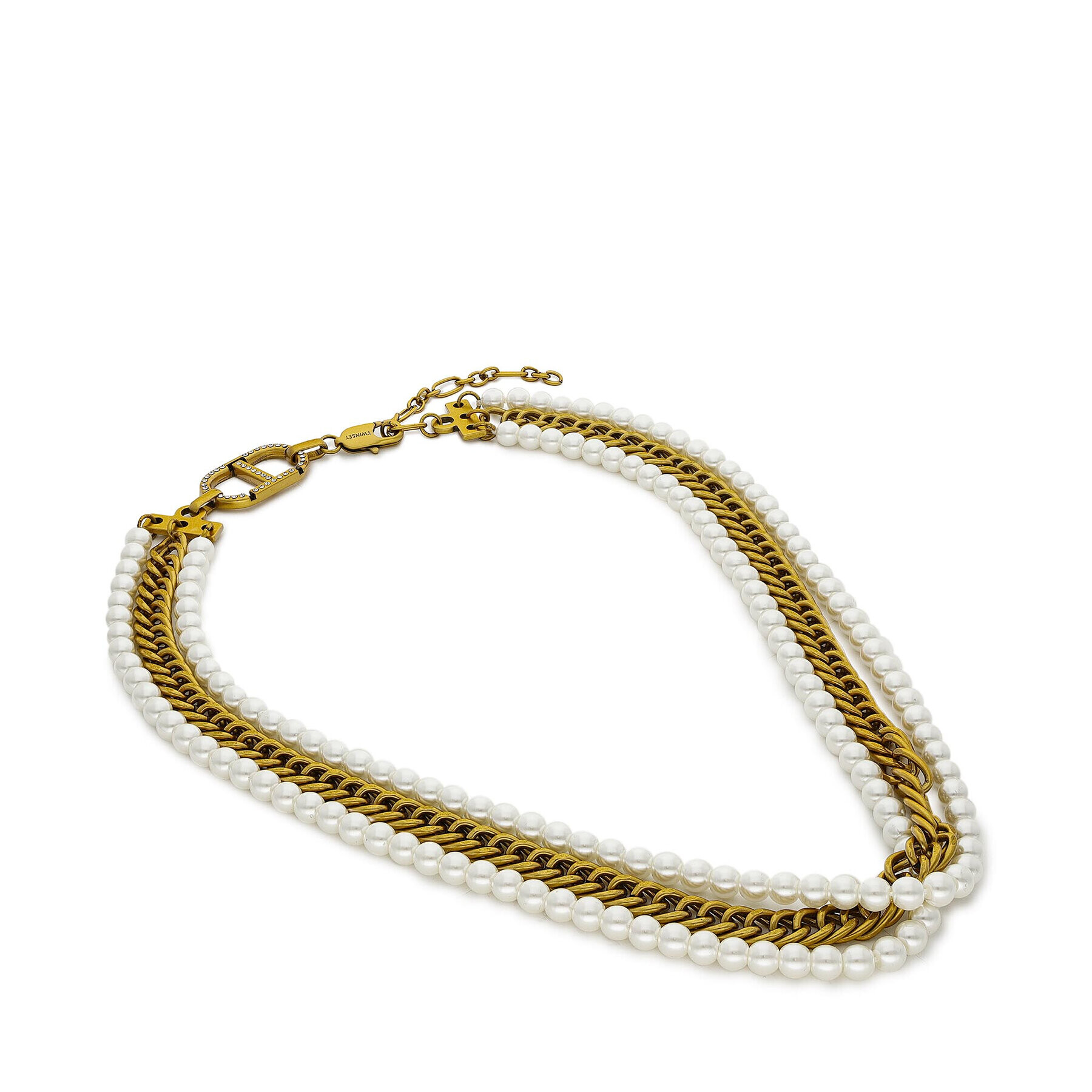 TWINSET Колие Girocollo 222TA4021 Златист - Pepit.bg