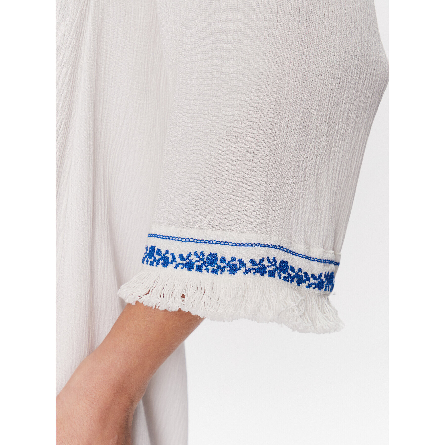 TWINSET Лятна рокля 231LM2TAA Бял Regular Fit - Pepit.bg