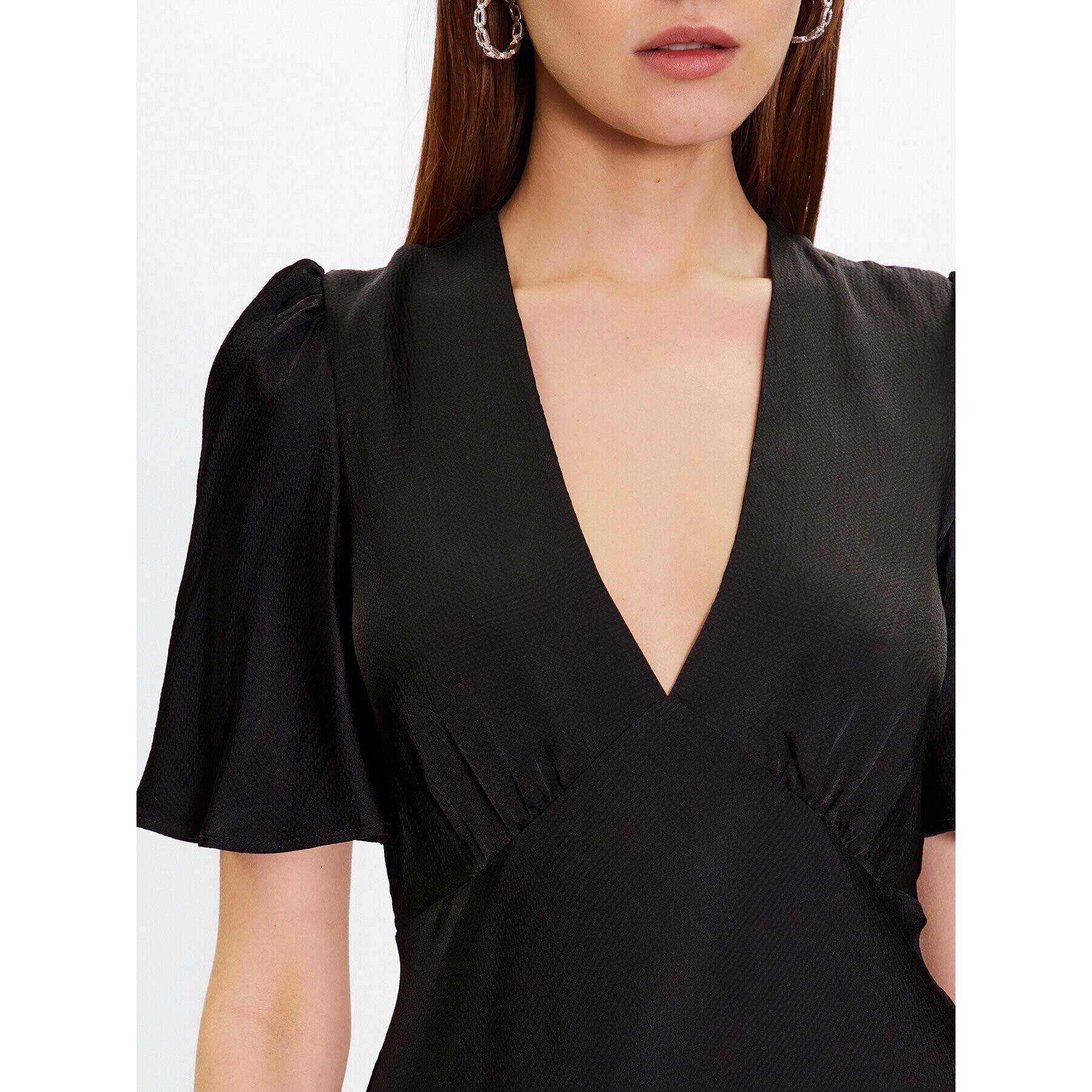 TWINSET Лятна рокля 231TT2062 Черен Regular Fit - Pepit.bg