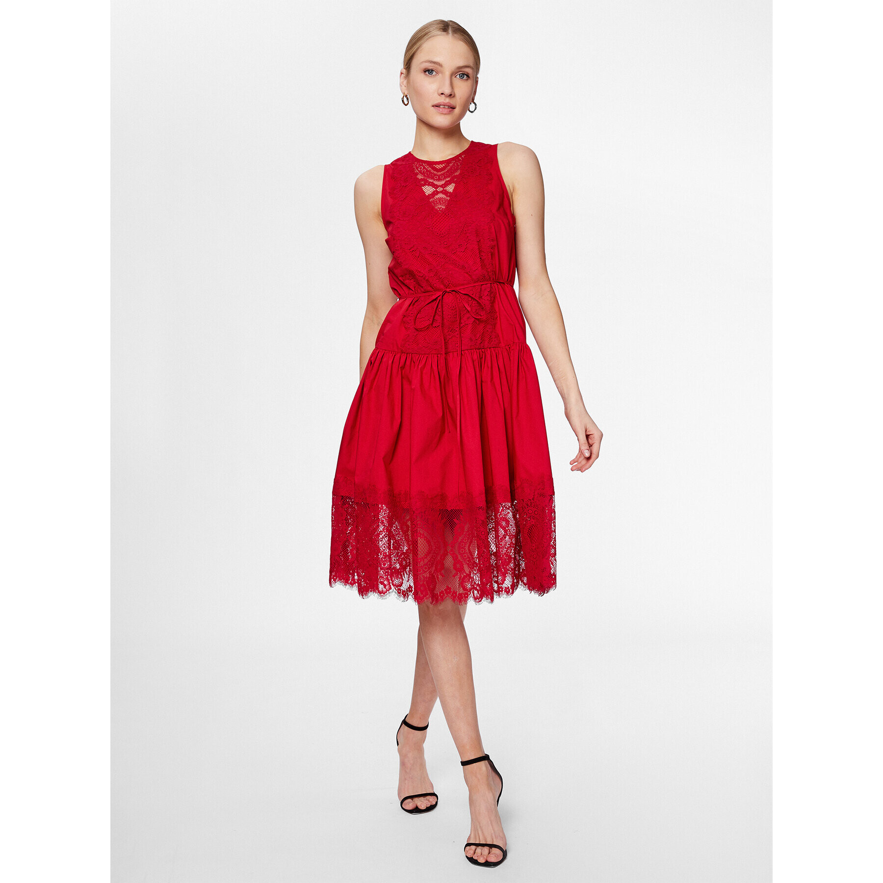 TWINSET Лятна рокля 231TT2081 Розов Regular Fit - Pepit.bg