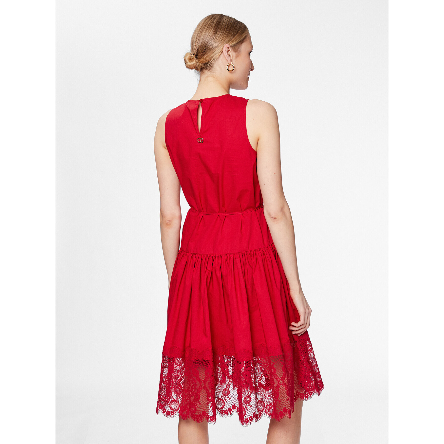 TWINSET Лятна рокля 231TT2081 Розов Regular Fit - Pepit.bg