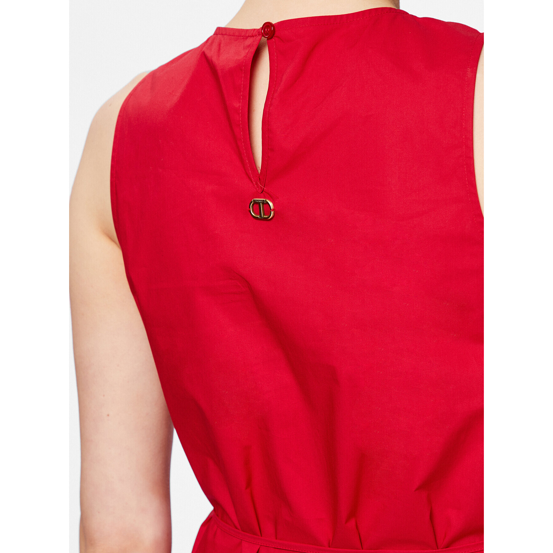 TWINSET Лятна рокля 231TT2081 Розов Regular Fit - Pepit.bg