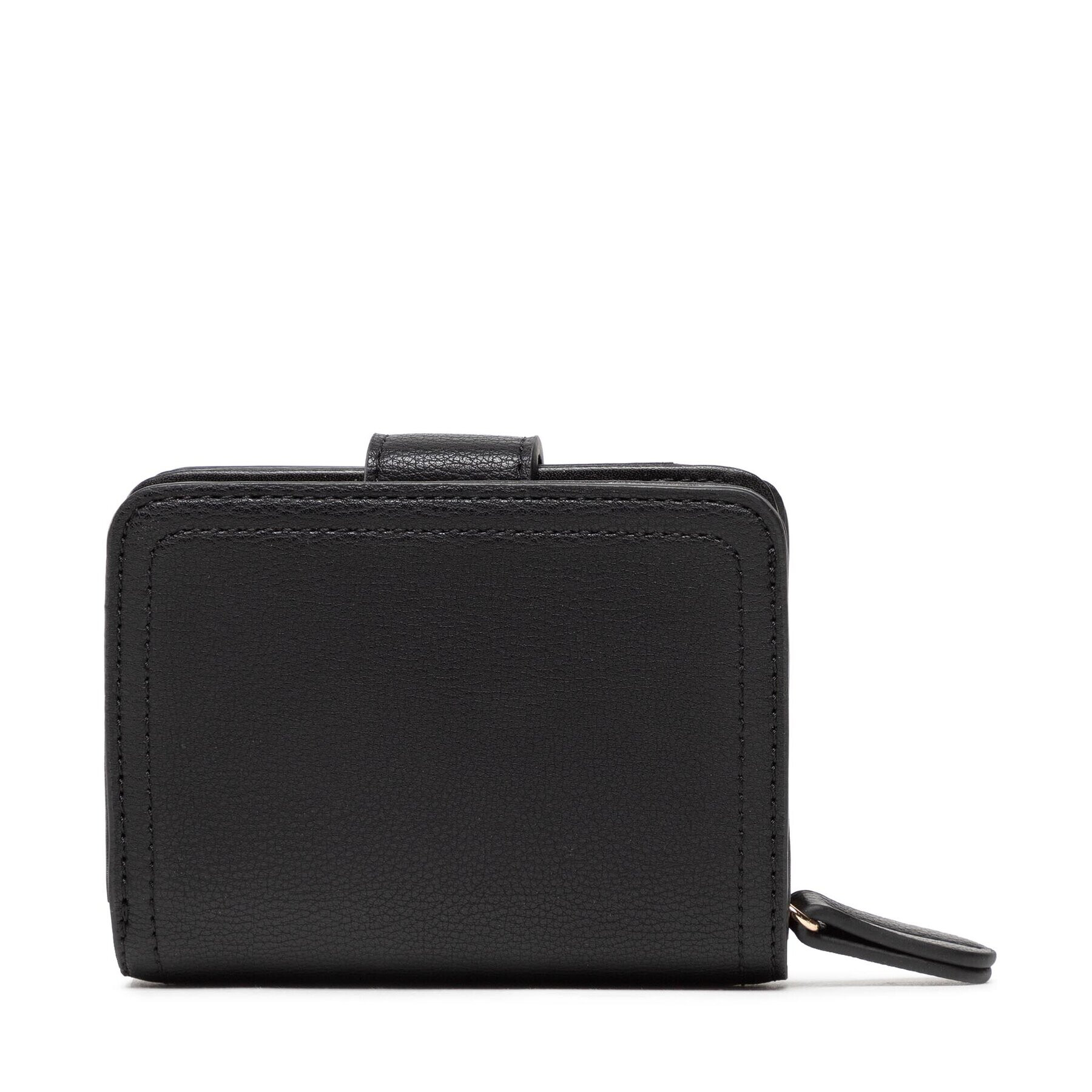 TWINSET Малък дамски портфейл 222TB7048 Черен - Pepit.bg