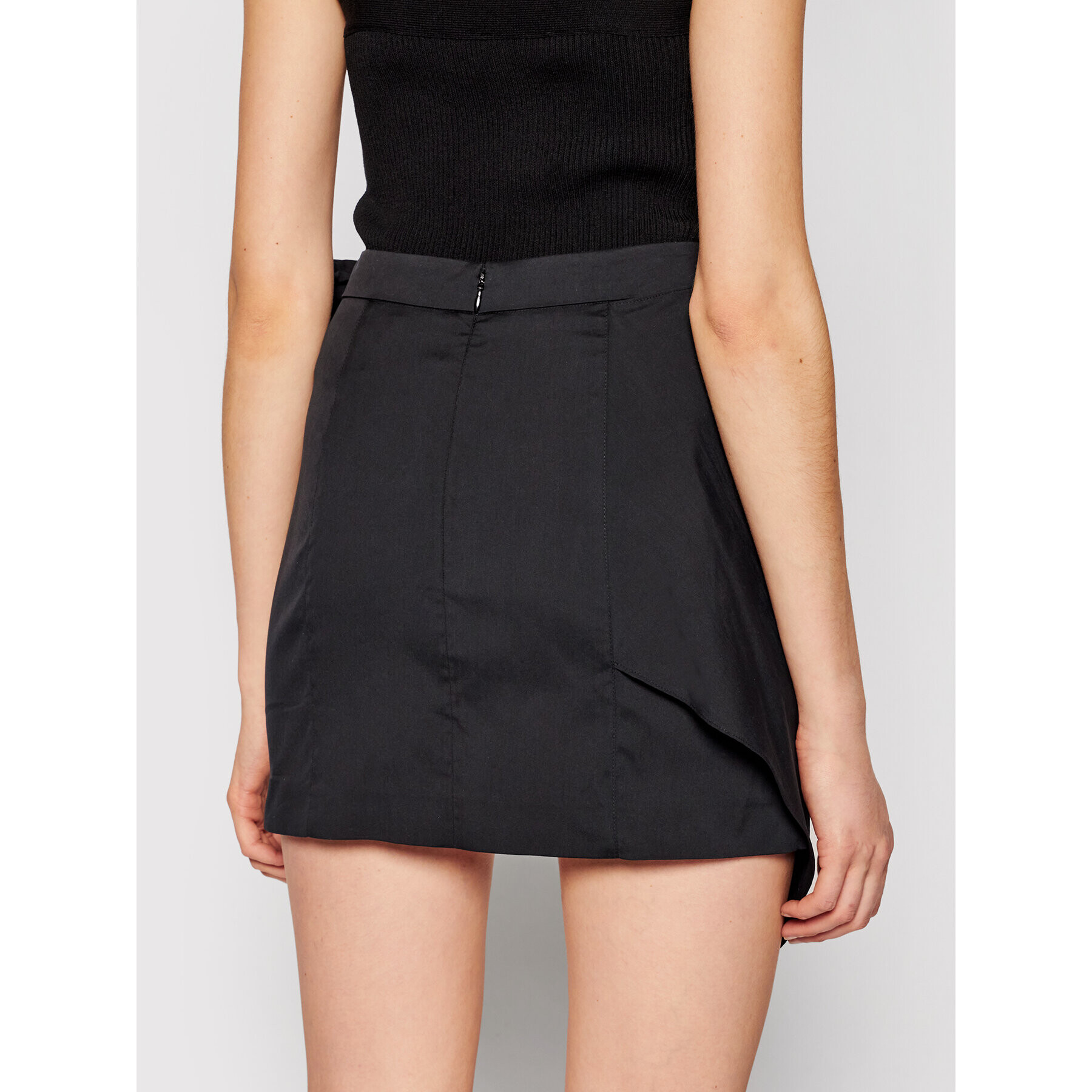 TWINSET Мини пола 211MT2263 Черен Regular Fit - Pepit.bg
