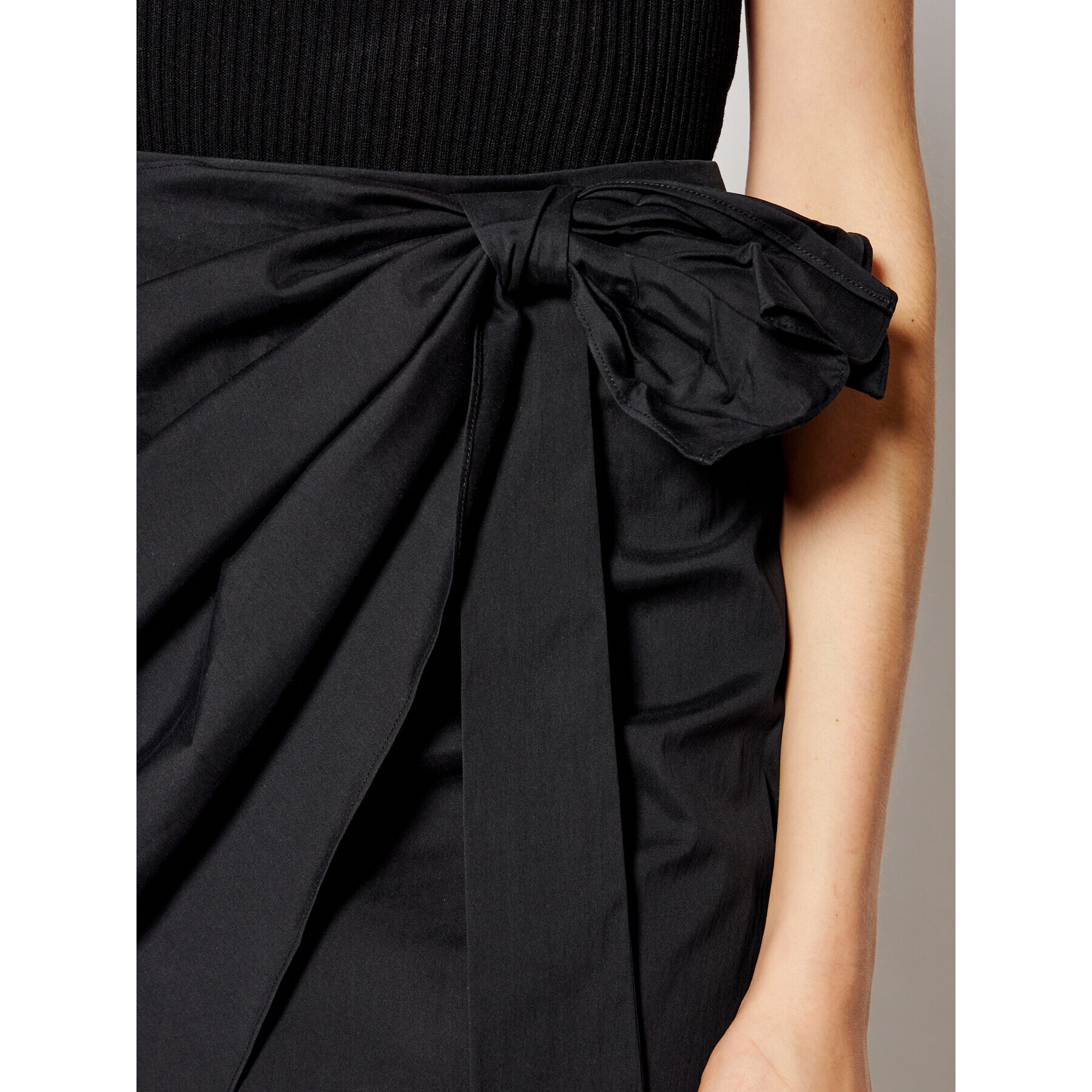 TWINSET Мини пола 211MT2263 Черен Regular Fit - Pepit.bg