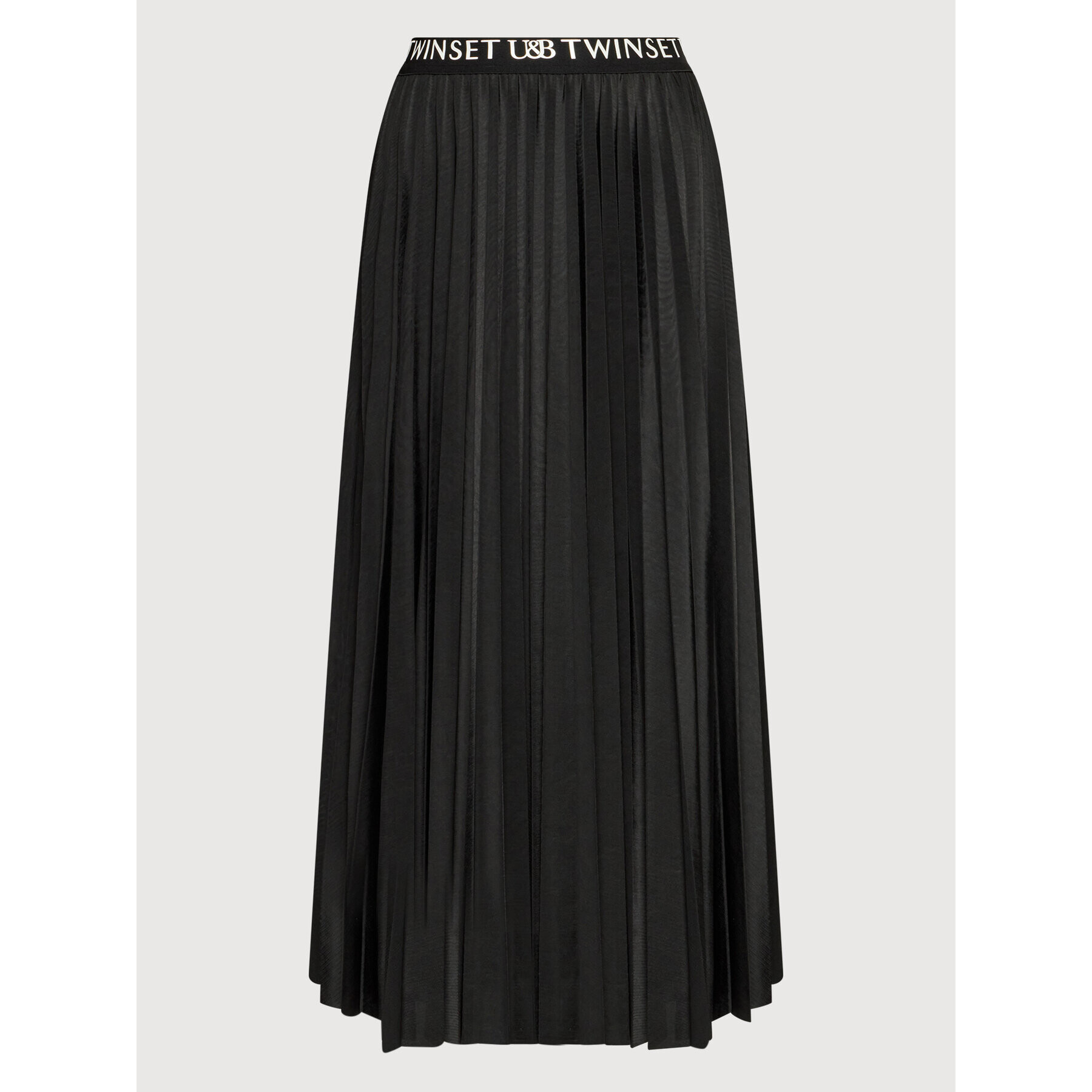 TWINSET Плисирана пола 221LL28JJ Черен Regular Fit - Pepit.bg