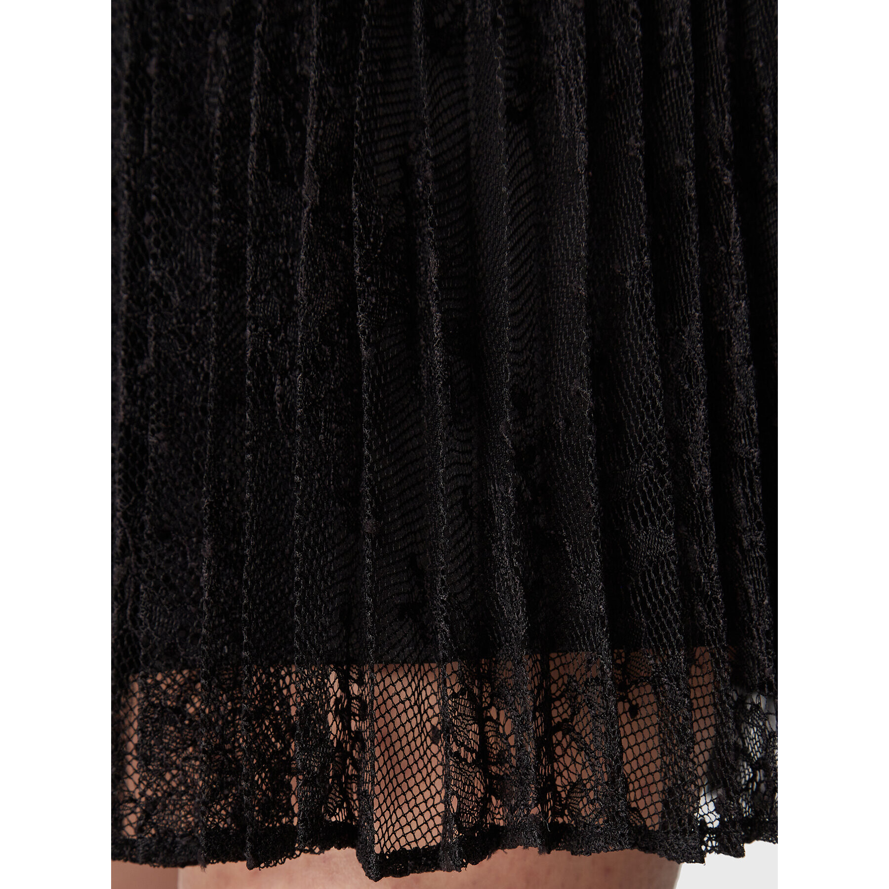TWINSET Плисирана пола 231TP2691 Черен Relaxed Fit - Pepit.bg