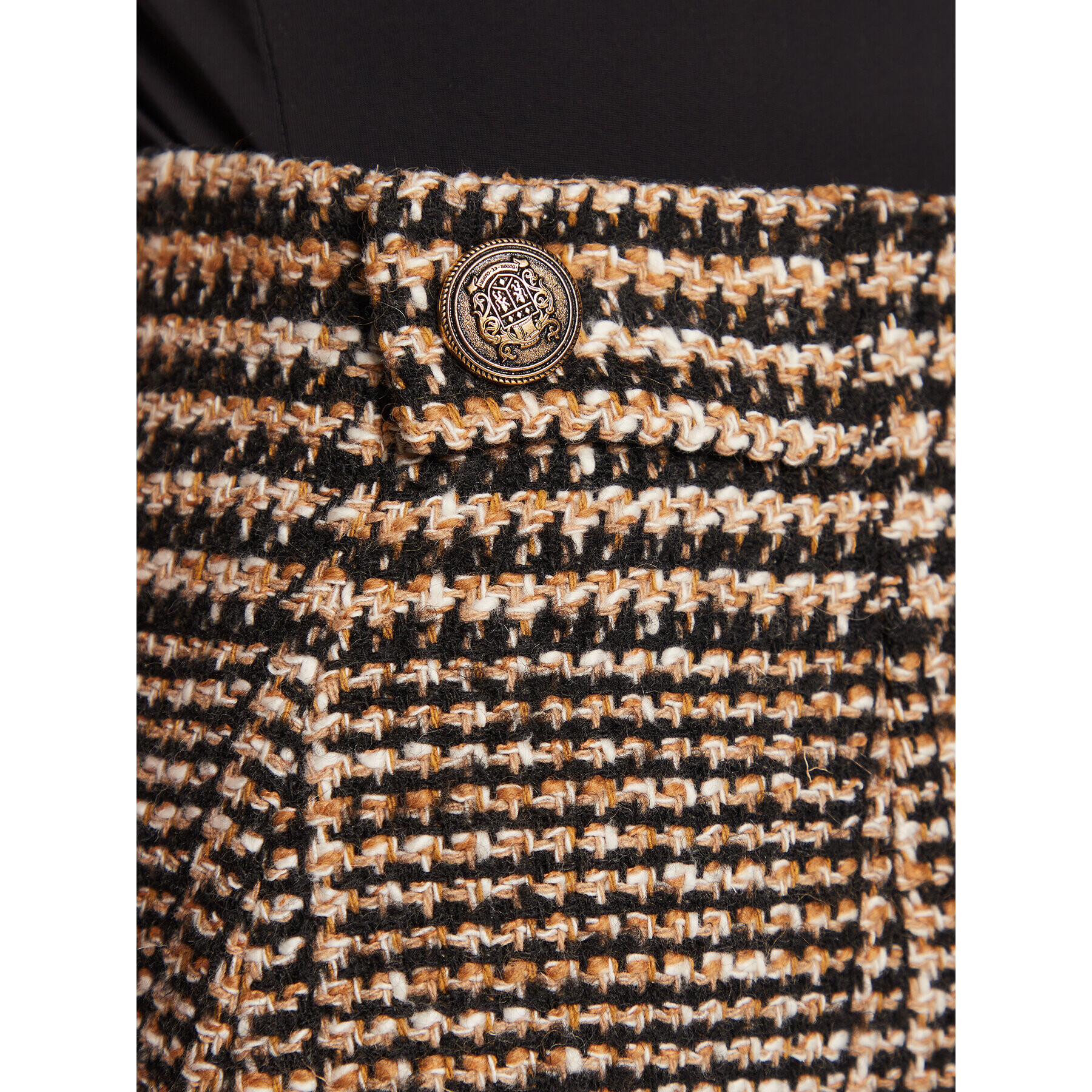 TWINSET Пола тип молив 222TT2323 Бежов Slim Fit - Pepit.bg