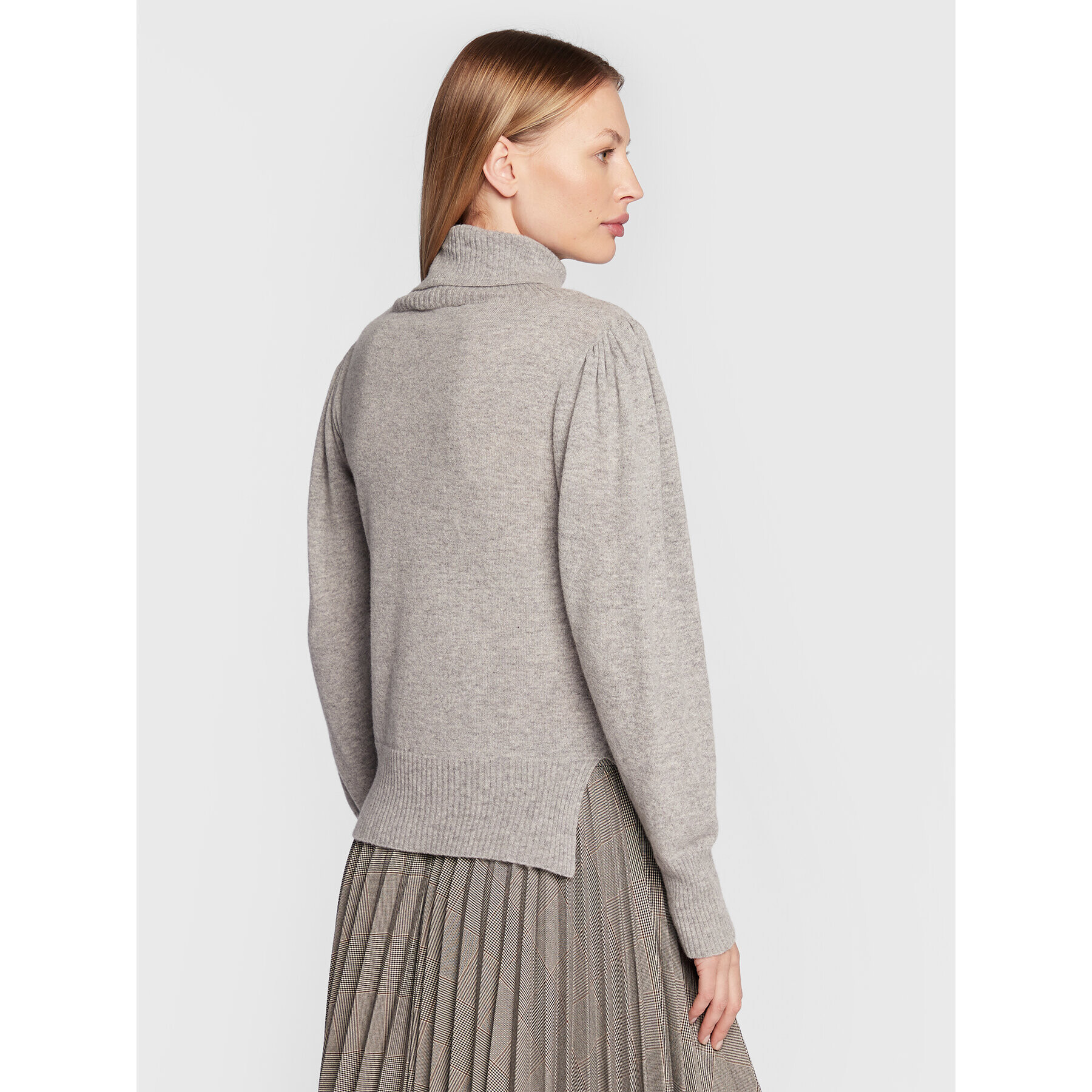 TWINSET Поло 222TT3352 Сив Regular Fit - Pepit.bg