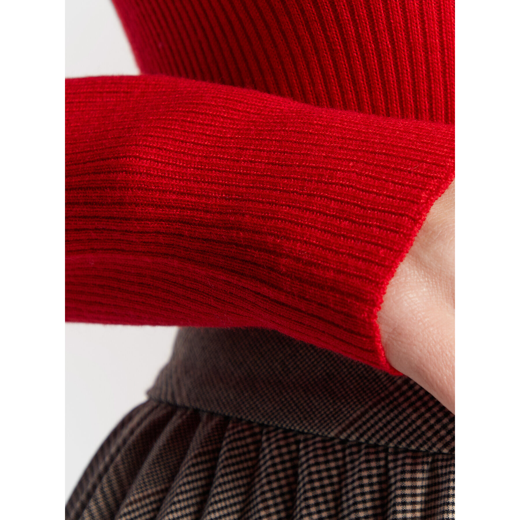 TWINSET Поло 222TT3561 Червен Slim Fit - Pepit.bg