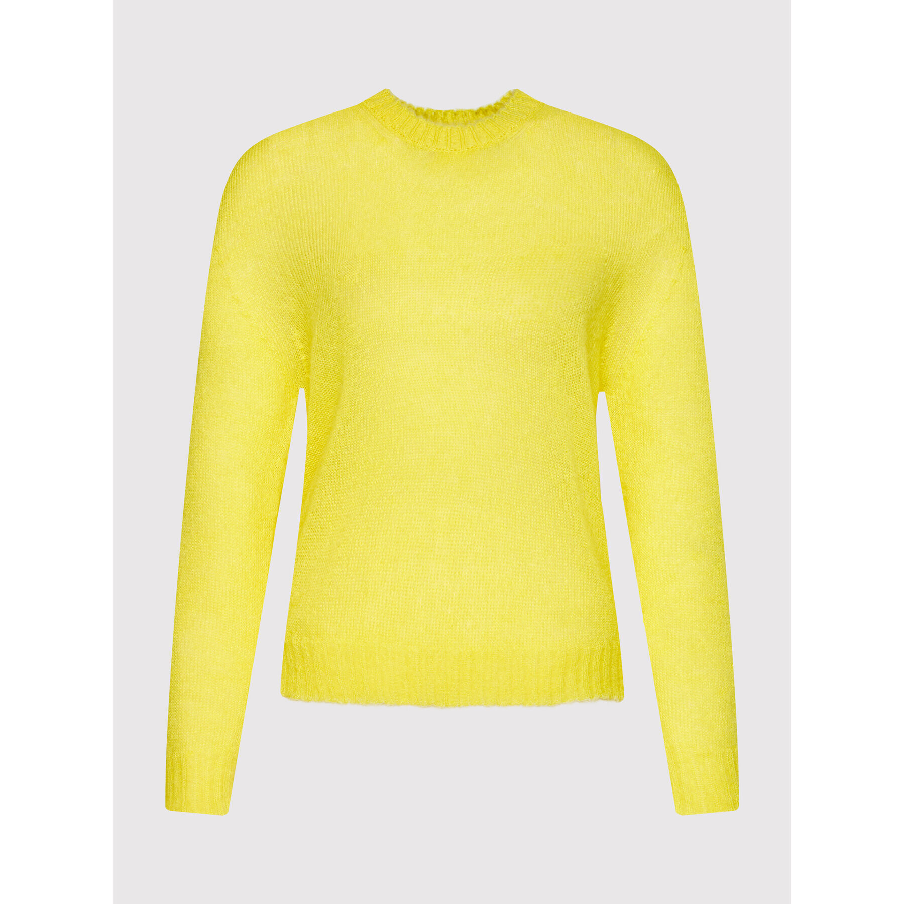 TWINSET Пуловер 212TP3091 Жълт Regular Fit - Pepit.bg