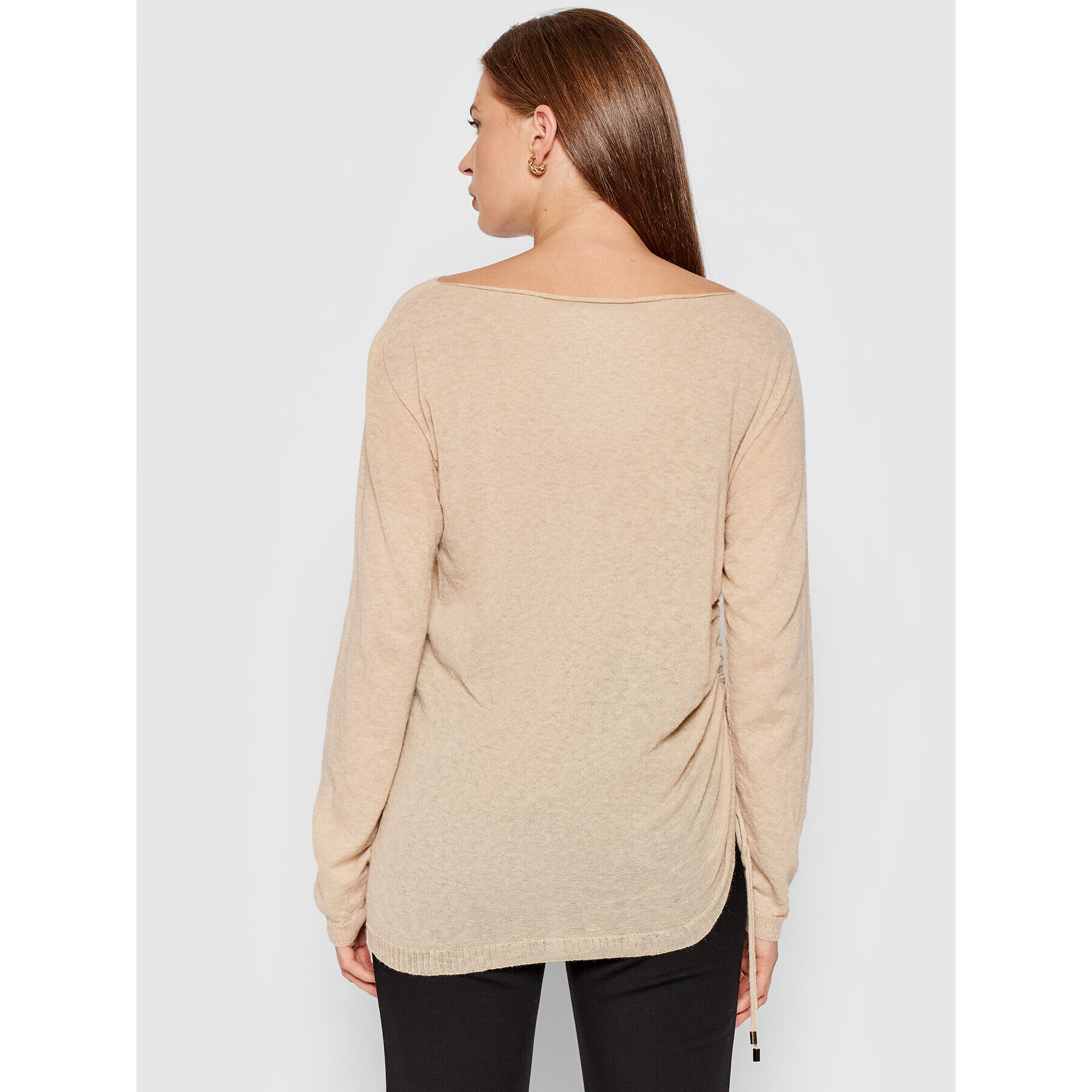 TWINSET Пуловер 212TP3254 Бежов Regular Fit - Pepit.bg
