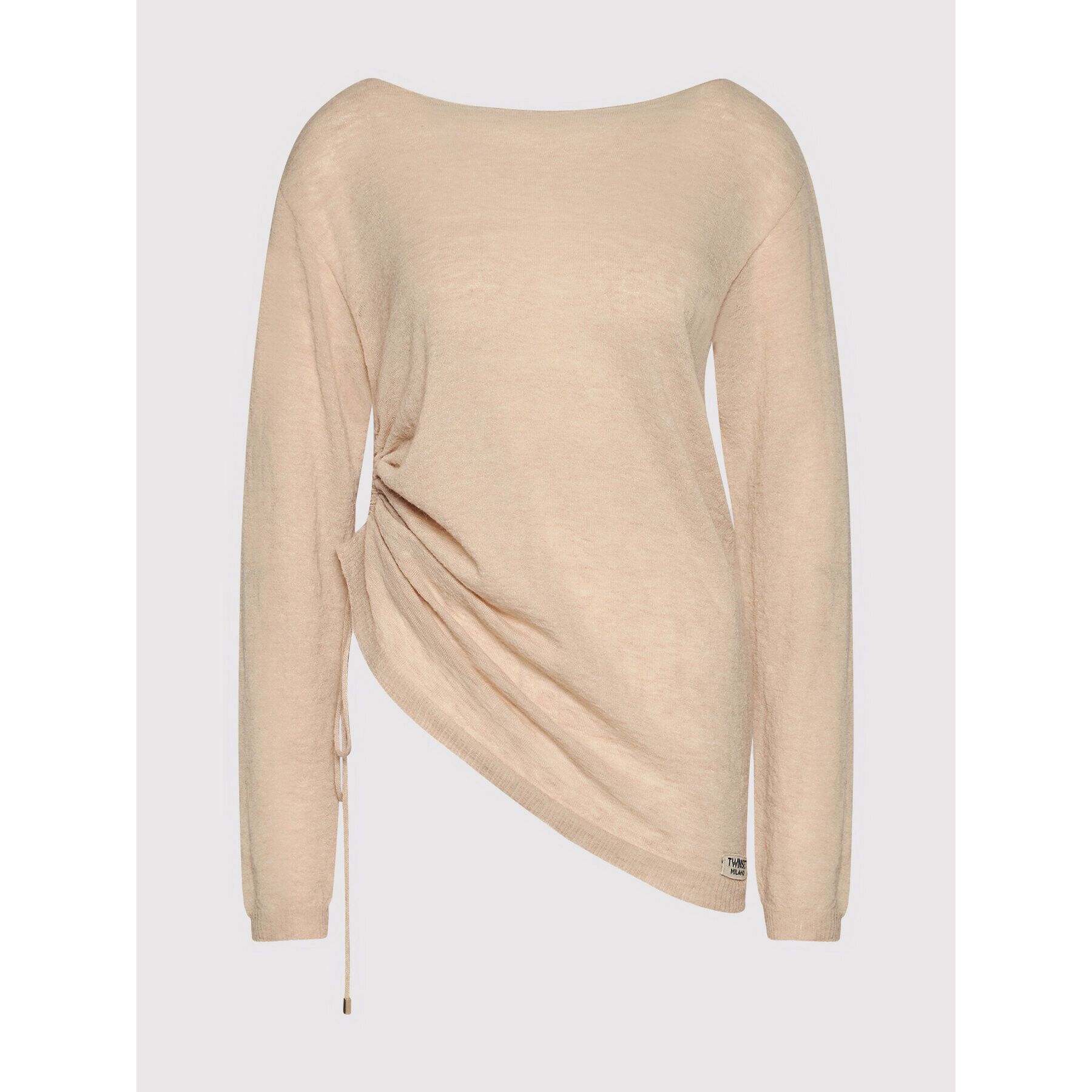 TWINSET Пуловер 212TP3254 Бежов Regular Fit - Pepit.bg