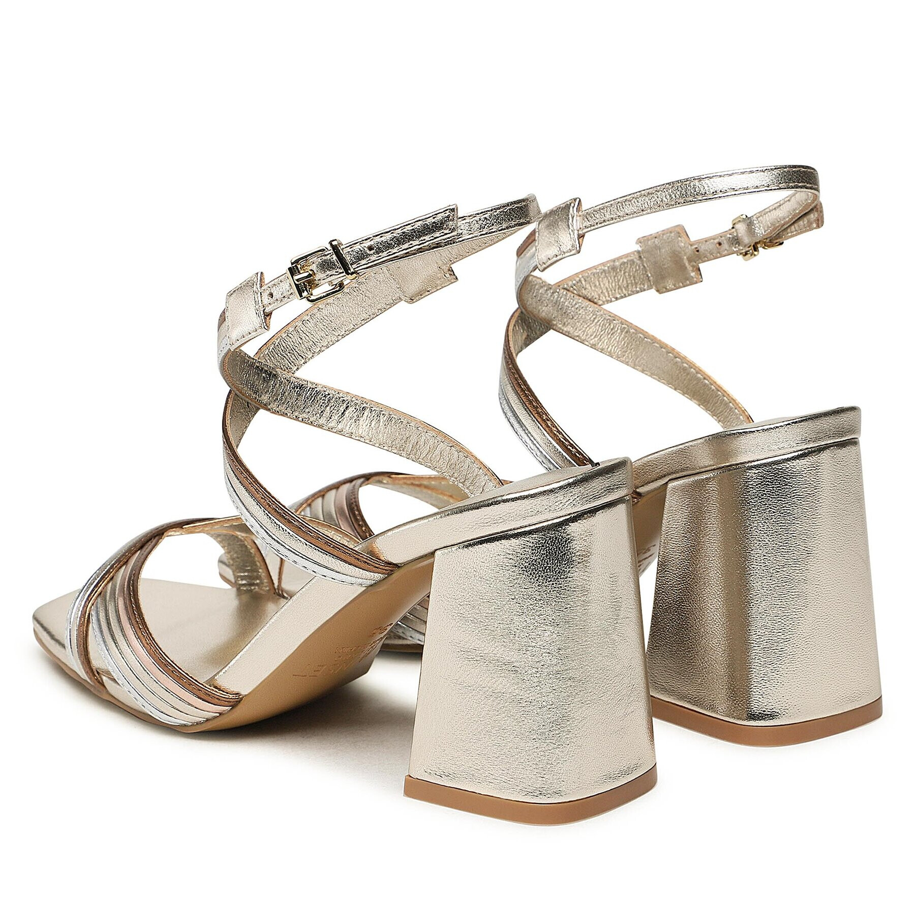 TWINSET Сандали 231TCT134 Златист - Pepit.bg