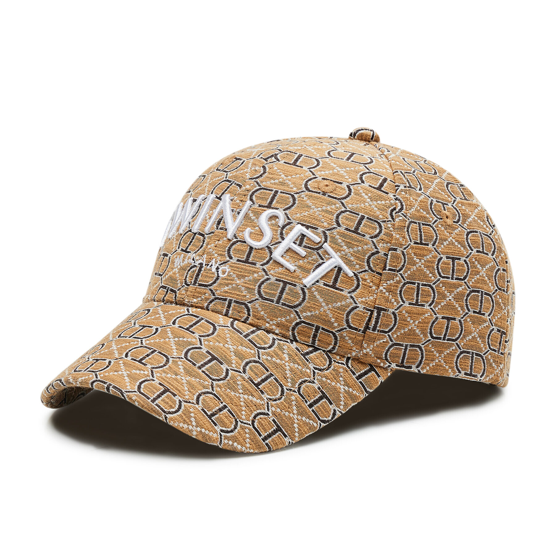 TWINSET Шапка с козирка 221TA4101 Бежов - Pepit.bg