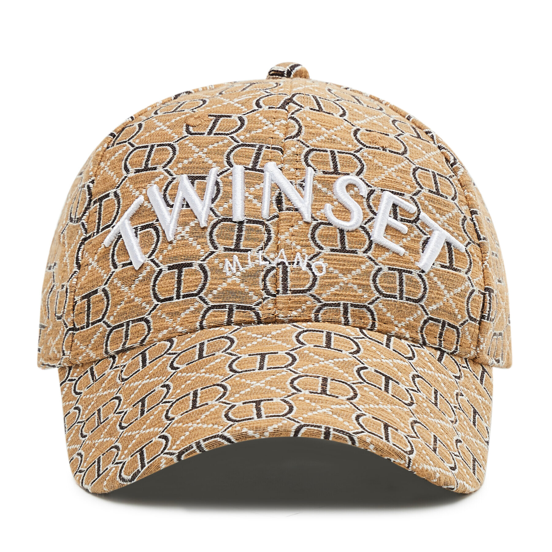 TWINSET Шапка с козирка 221TA4101 Бежов - Pepit.bg