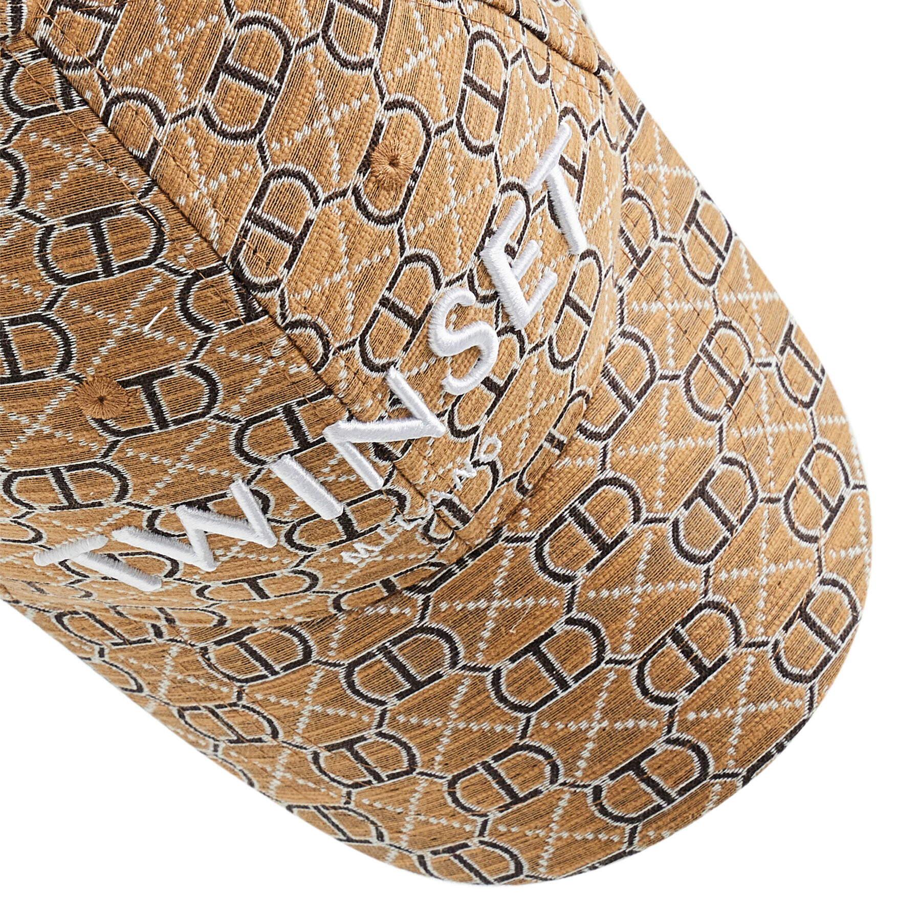 TWINSET Шапка с козирка 221TA4101 Бежов - Pepit.bg