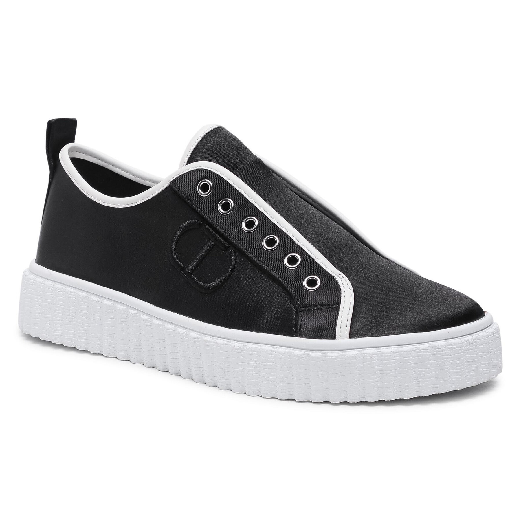 TWINSET Сникърси Sneaker 211TCT118 Черен - Pepit.bg