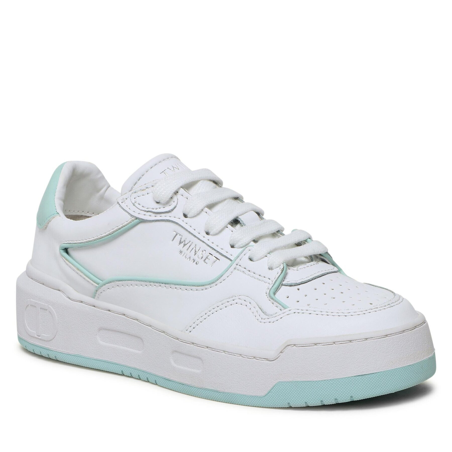 TWINSET Сникърси Sneakers 231TCP080 Бял - Pepit.bg