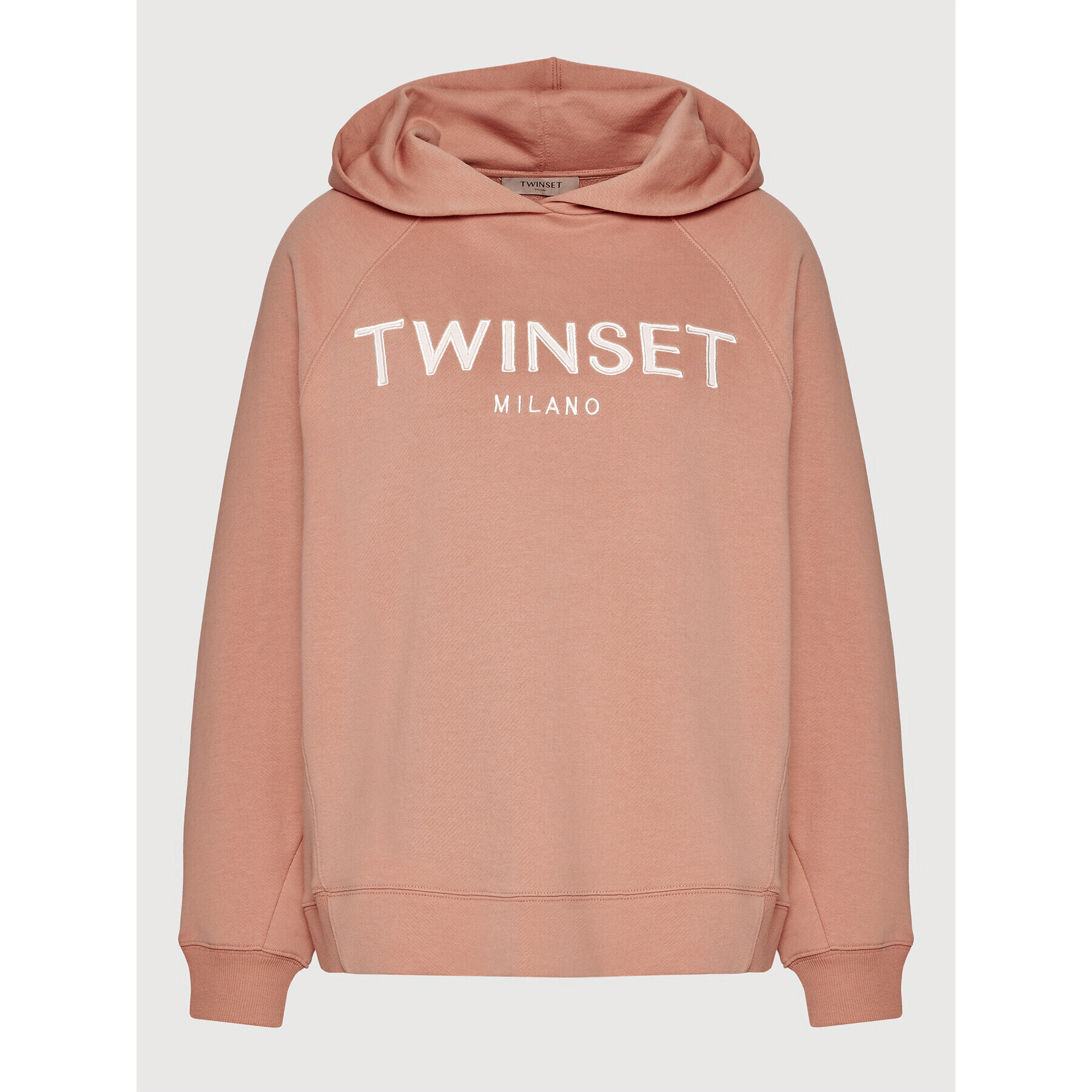TWINSET Суитшърт 212TP2571 Розов Regular Fit - Pepit.bg