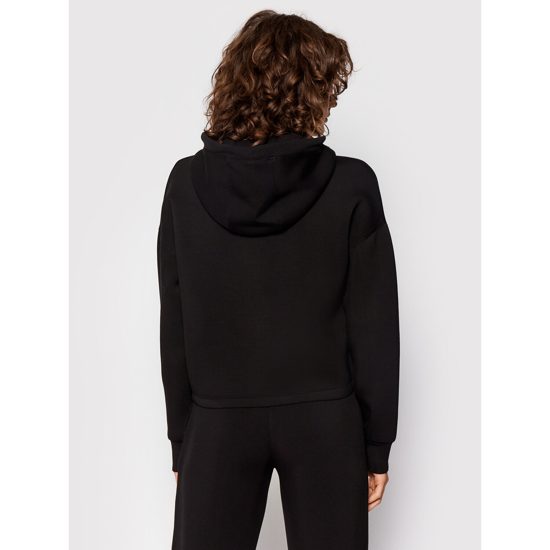 TWINSET Суитшърт 212TT2090 Черен Regular Fit - Pepit.bg