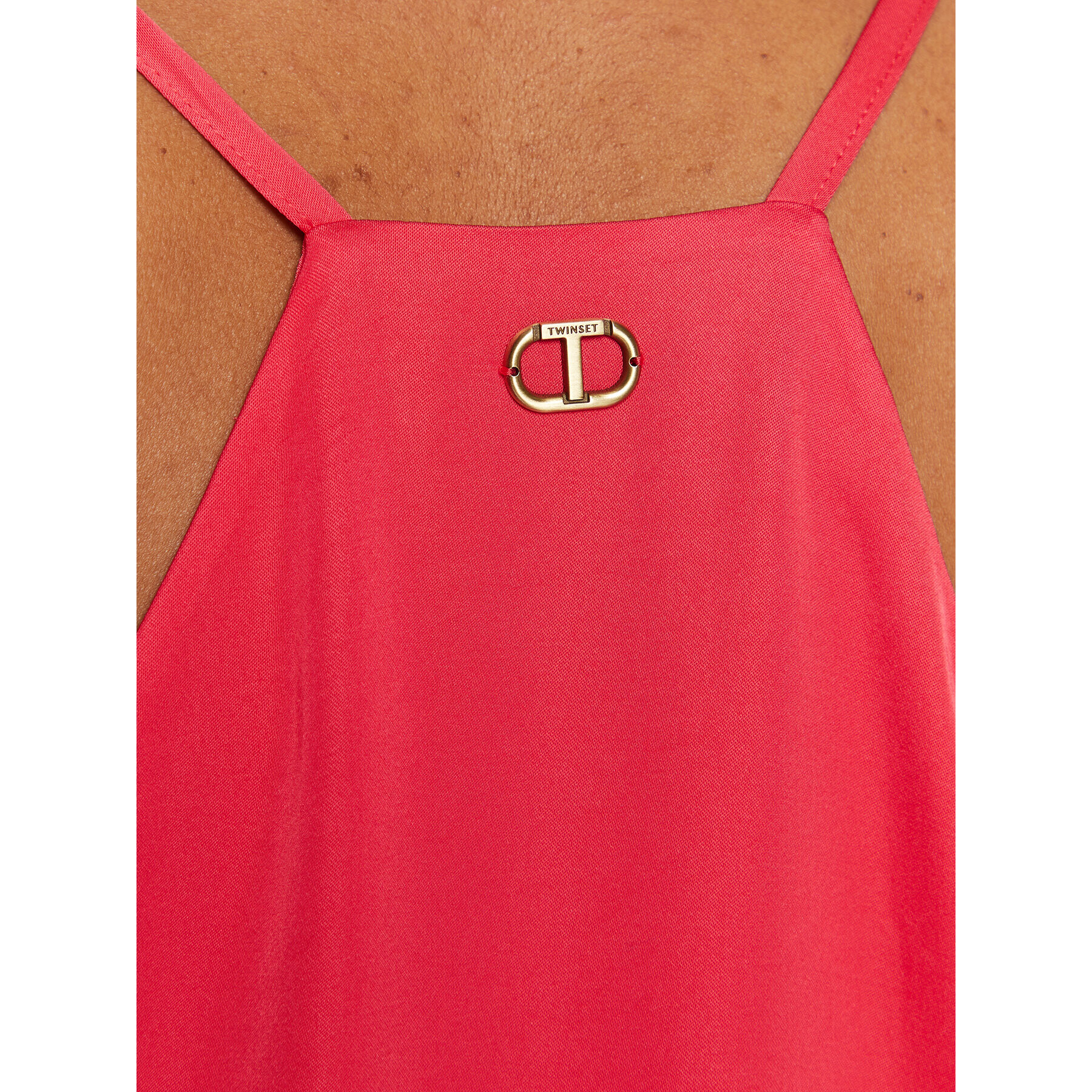 TWINSET топ 231TP2433 Розов Regular Fit - Pepit.bg