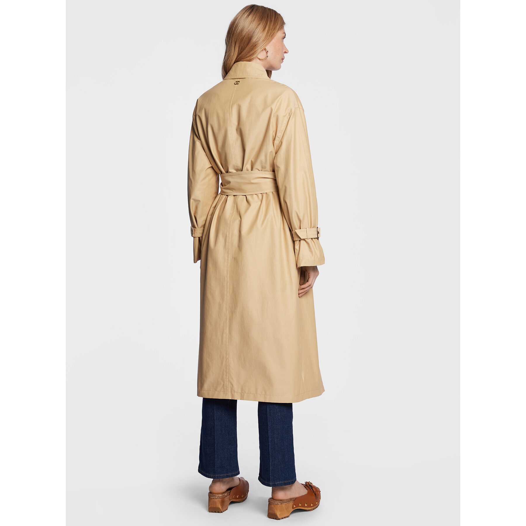 TWINSET Тренч 231TP2200 Бежов Regular Fit - Pepit.bg