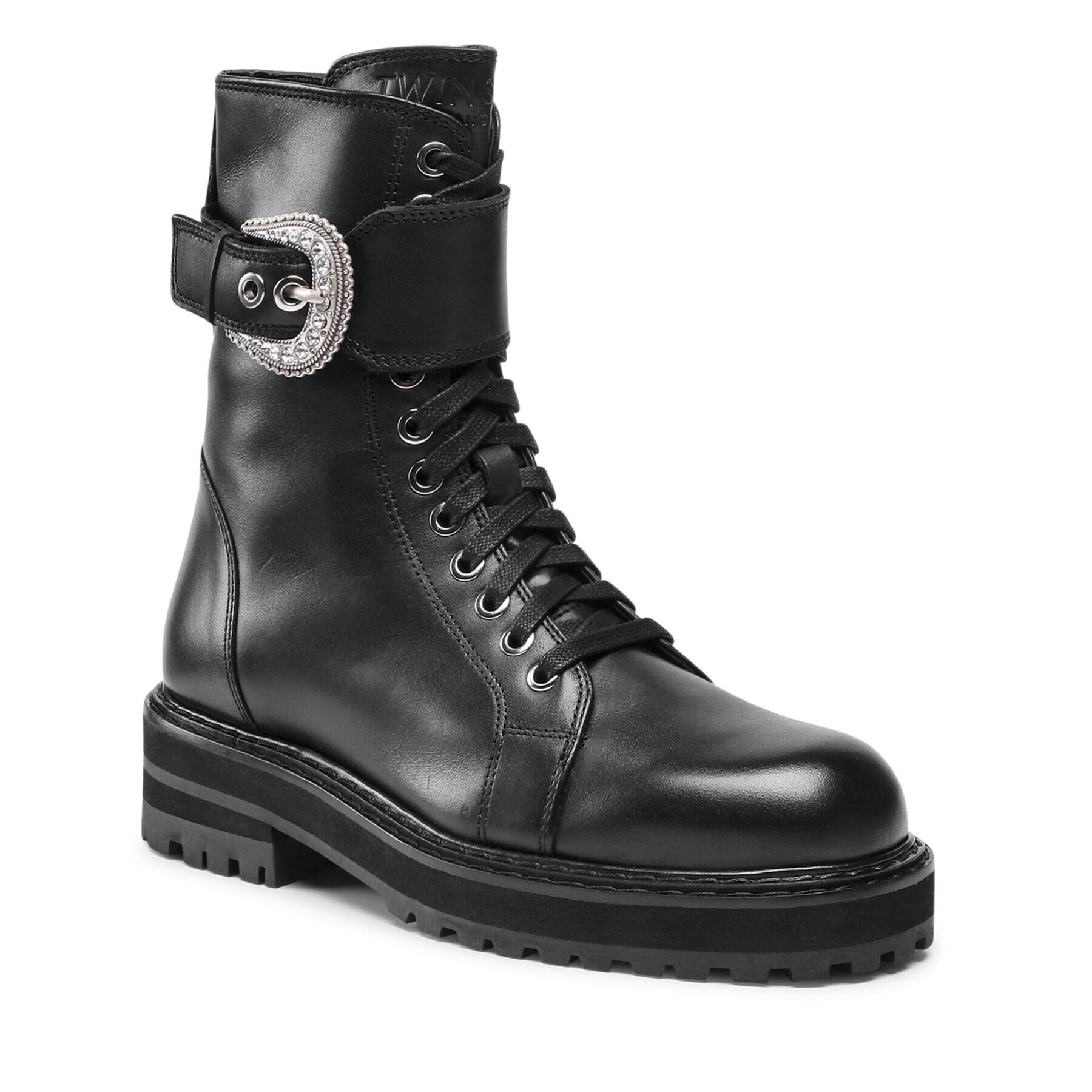 TWINSET Туристически oбувки 212TCT020 Черен - Pepit.bg