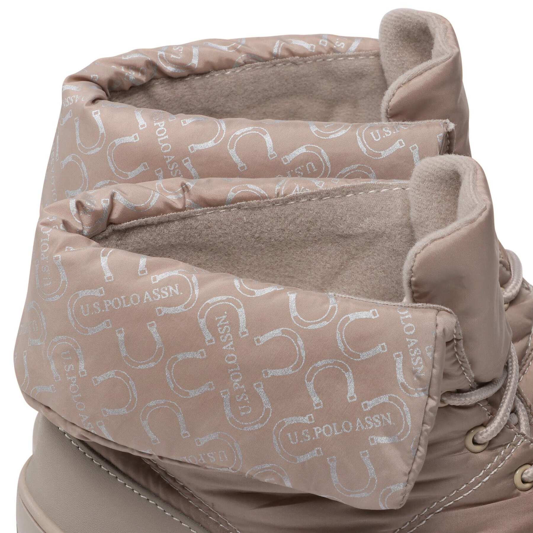 U.S. Polo Assn. Боти Bruna005 BRUNA005W/BN1 Бежов - Pepit.bg