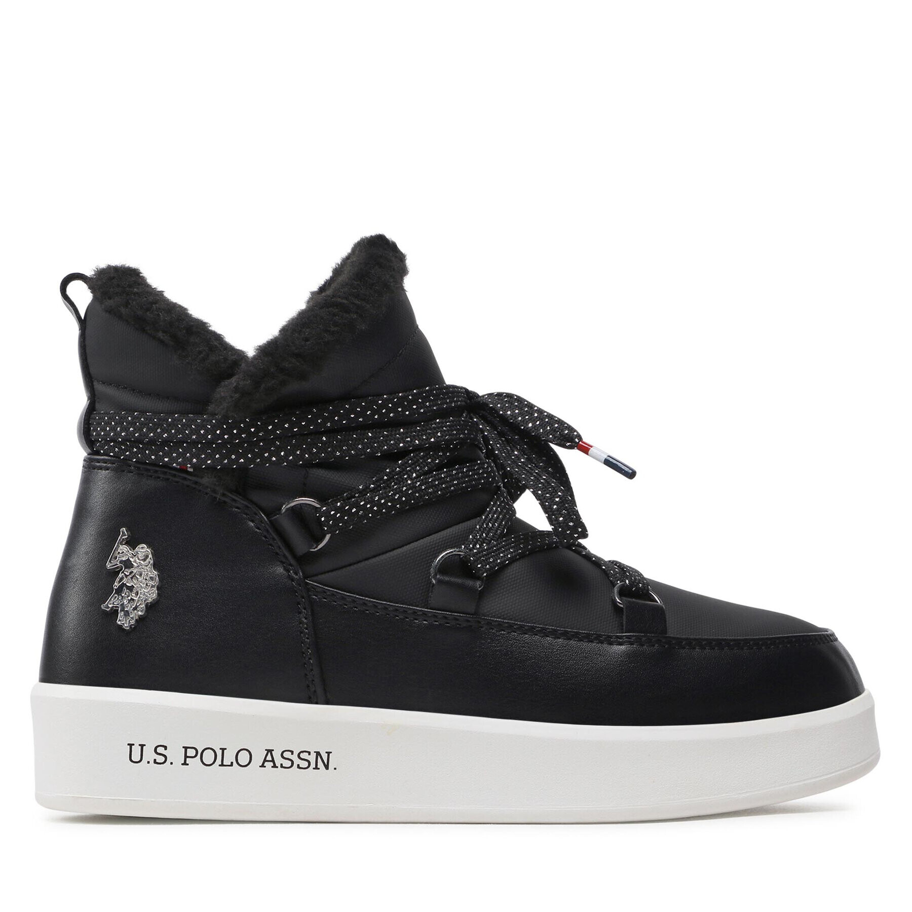 U.S. Polo Assn. Боти Vegy001b VEGY001W/BNY3 Черен - Pepit.bg