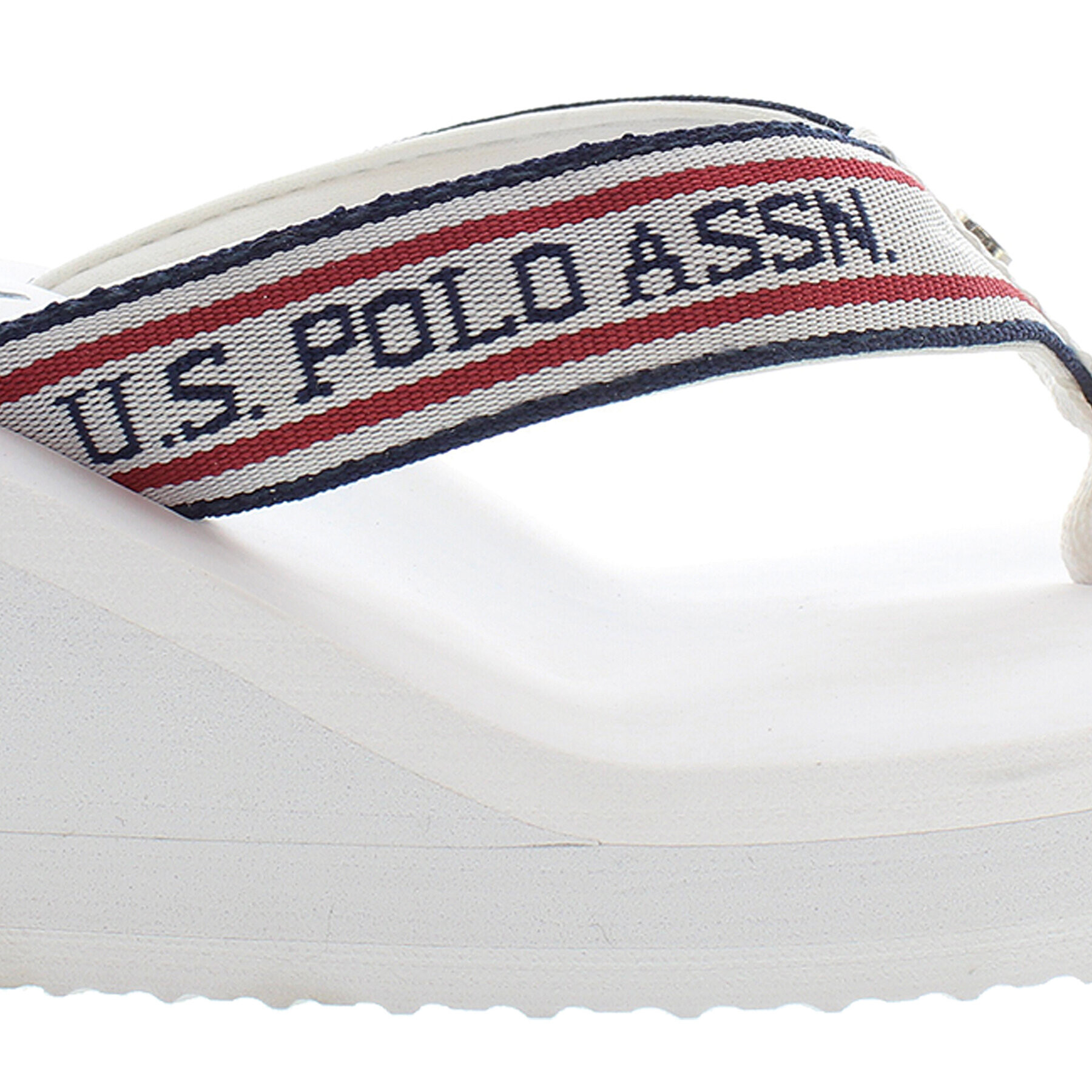 U.S. Polo Assn. Джапанки Chany CHANY003 Бял - Pepit.bg