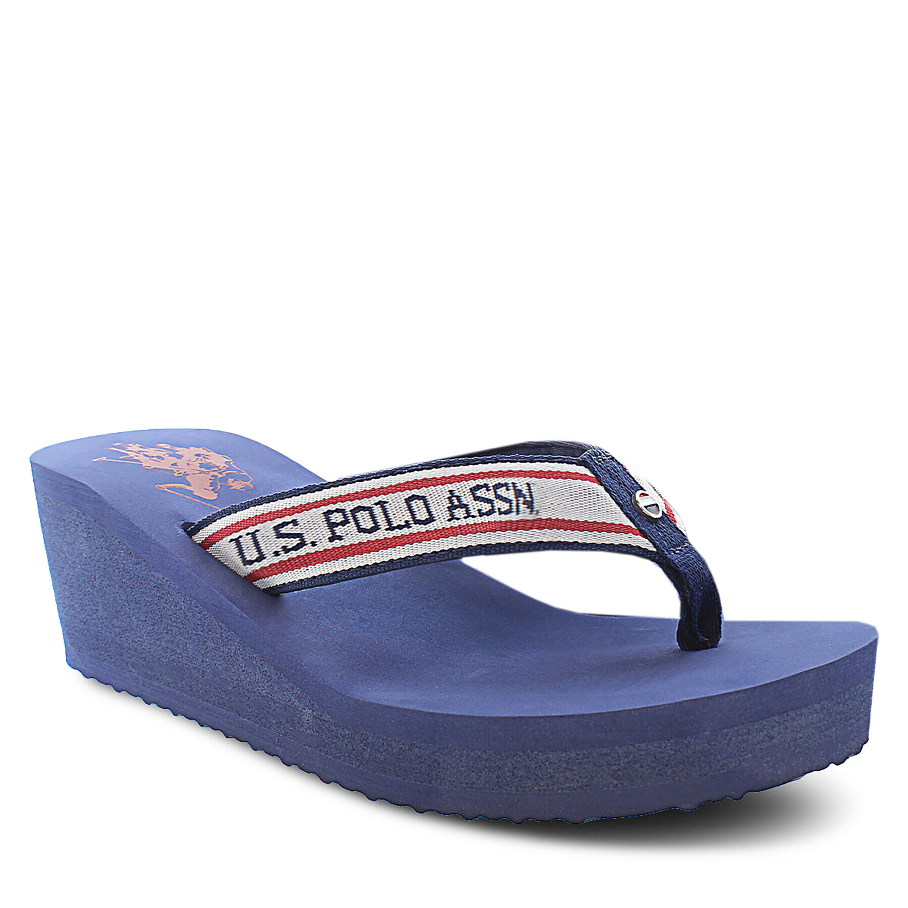 U.S. Polo Assn. Джапанки Chany CHANY003 Син - Pepit.bg