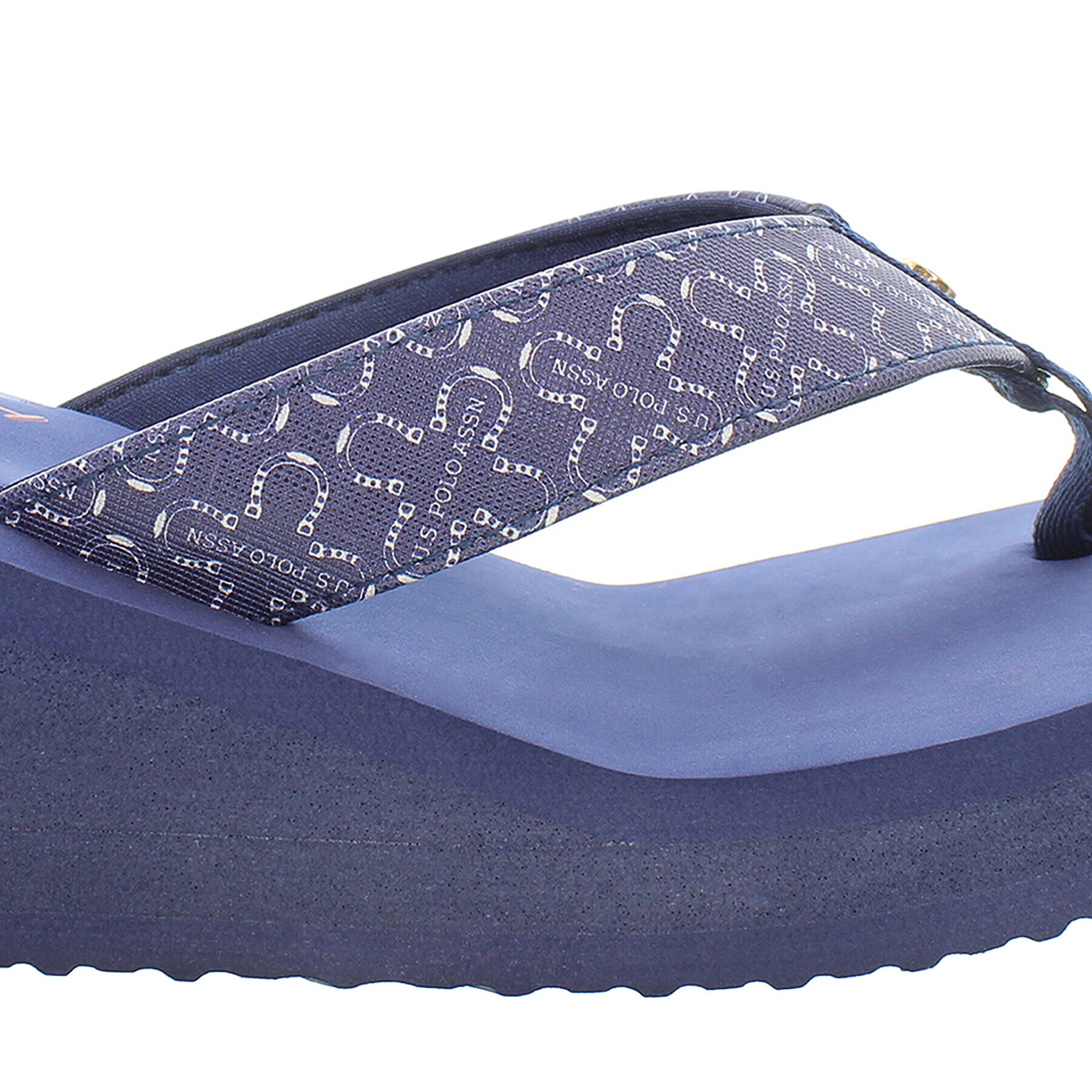 U.S. Polo Assn. Джапанки Chany CHANY004 PRINT Син - Pepit.bg