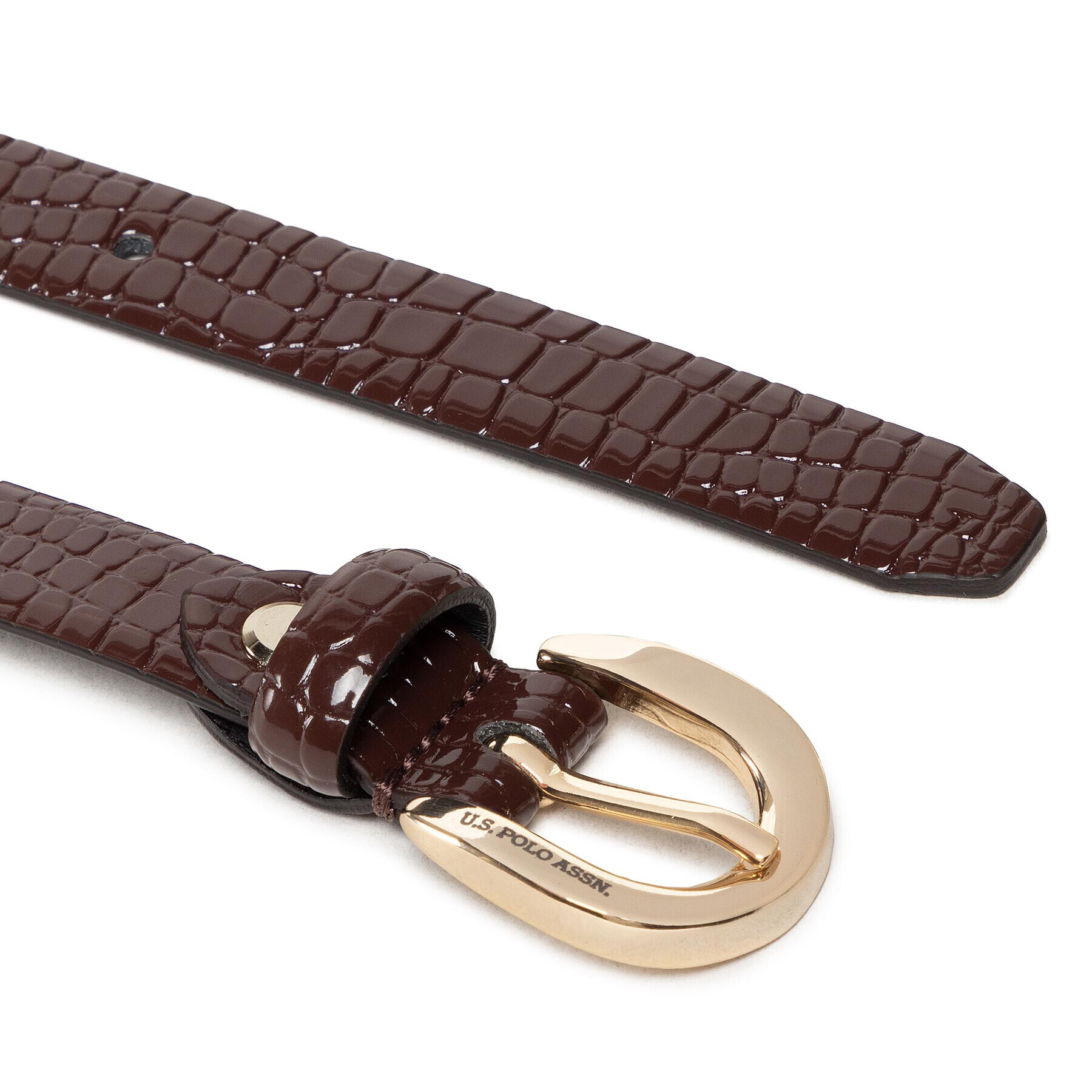 U.S. Polo Assn. Дамски колан Townie Belt Woman H20 AIUT62331WVP526 Кафяв - Pepit.bg