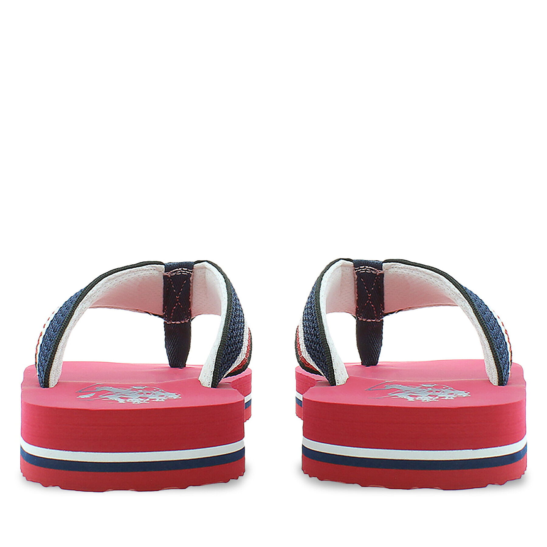 U.S. Polo Assn. Джапанки Hank0 HANK001A Червен - Pepit.bg