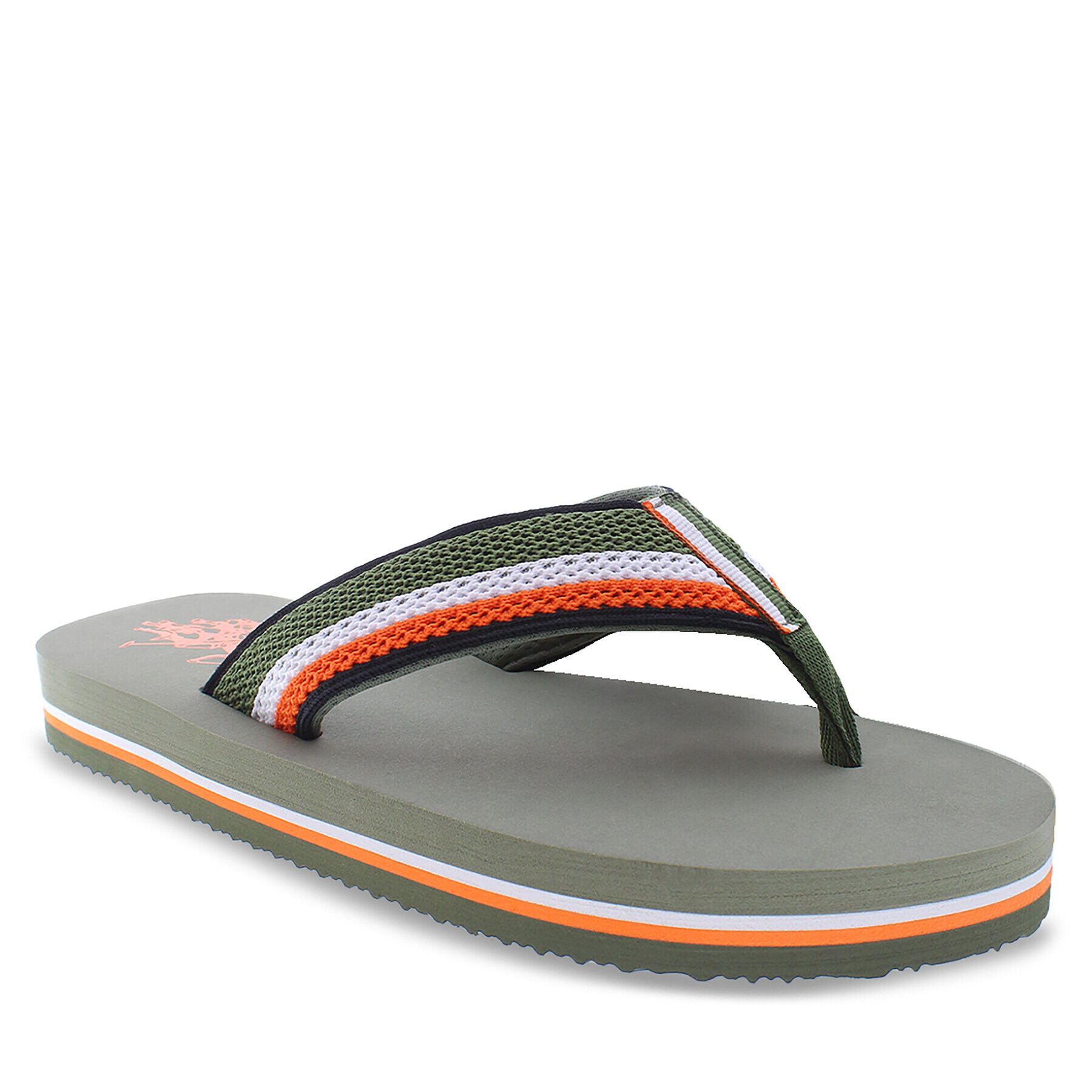 U.S. Polo Assn. Джапанки Hank0 HANK001A Зелен - Pepit.bg