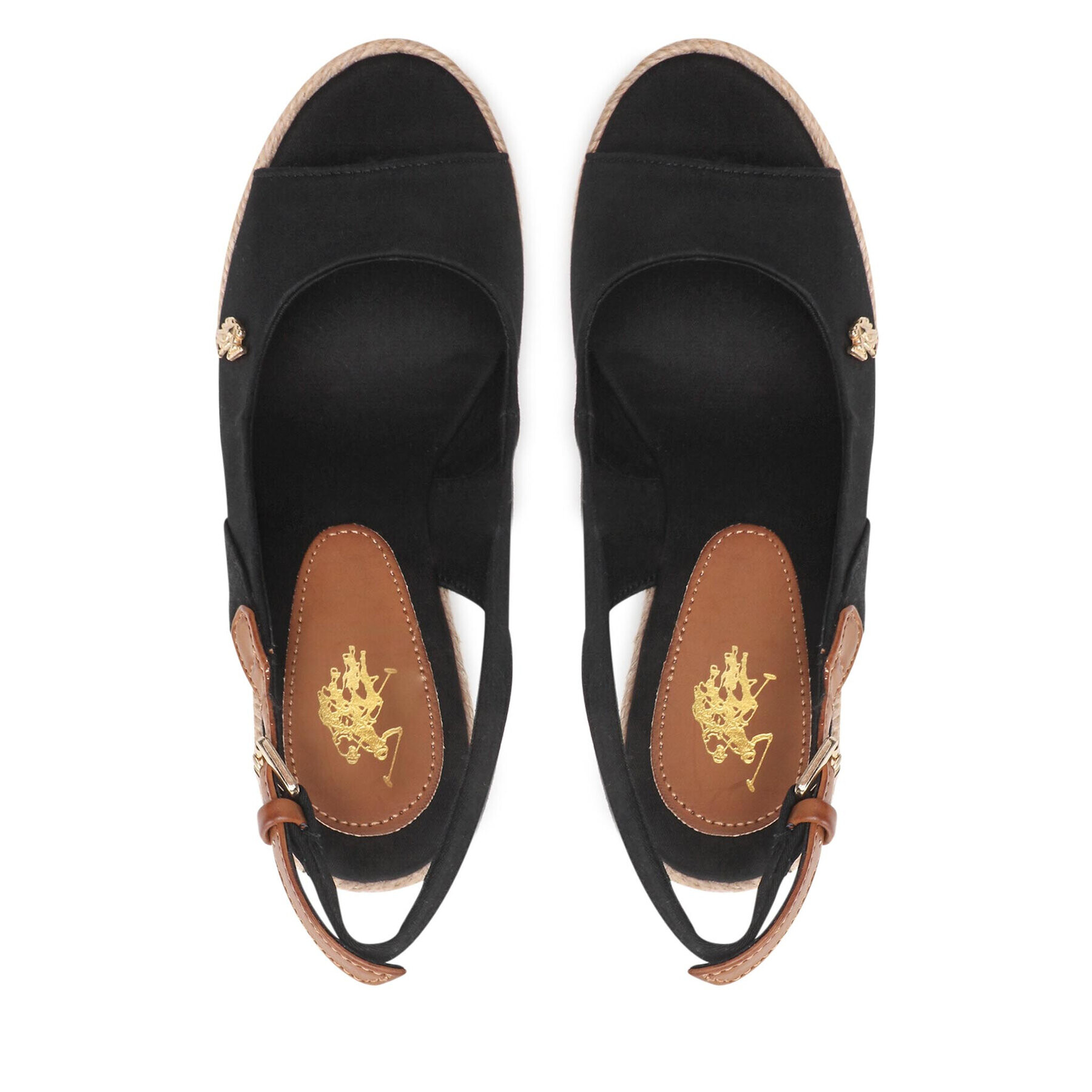 U.S. Polo Assn. Еспадрили Aylin005A AYLIN005W/2C3 Черен - Pepit.bg