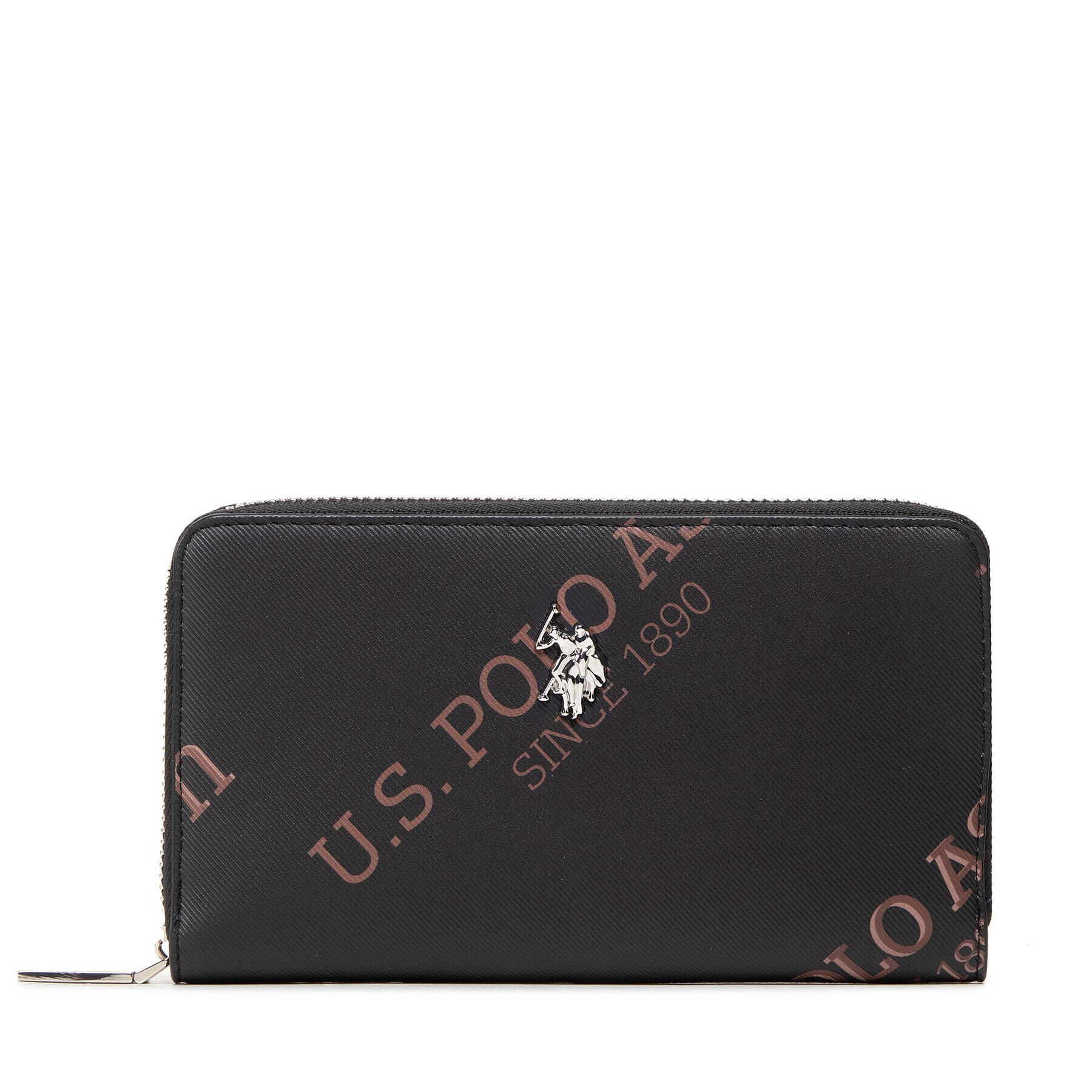 U.S. Polo Assn. Голям дамски портфейл Green Country L Zip Walle BEUGJ5422WVP000 Черен - Pepit.bg