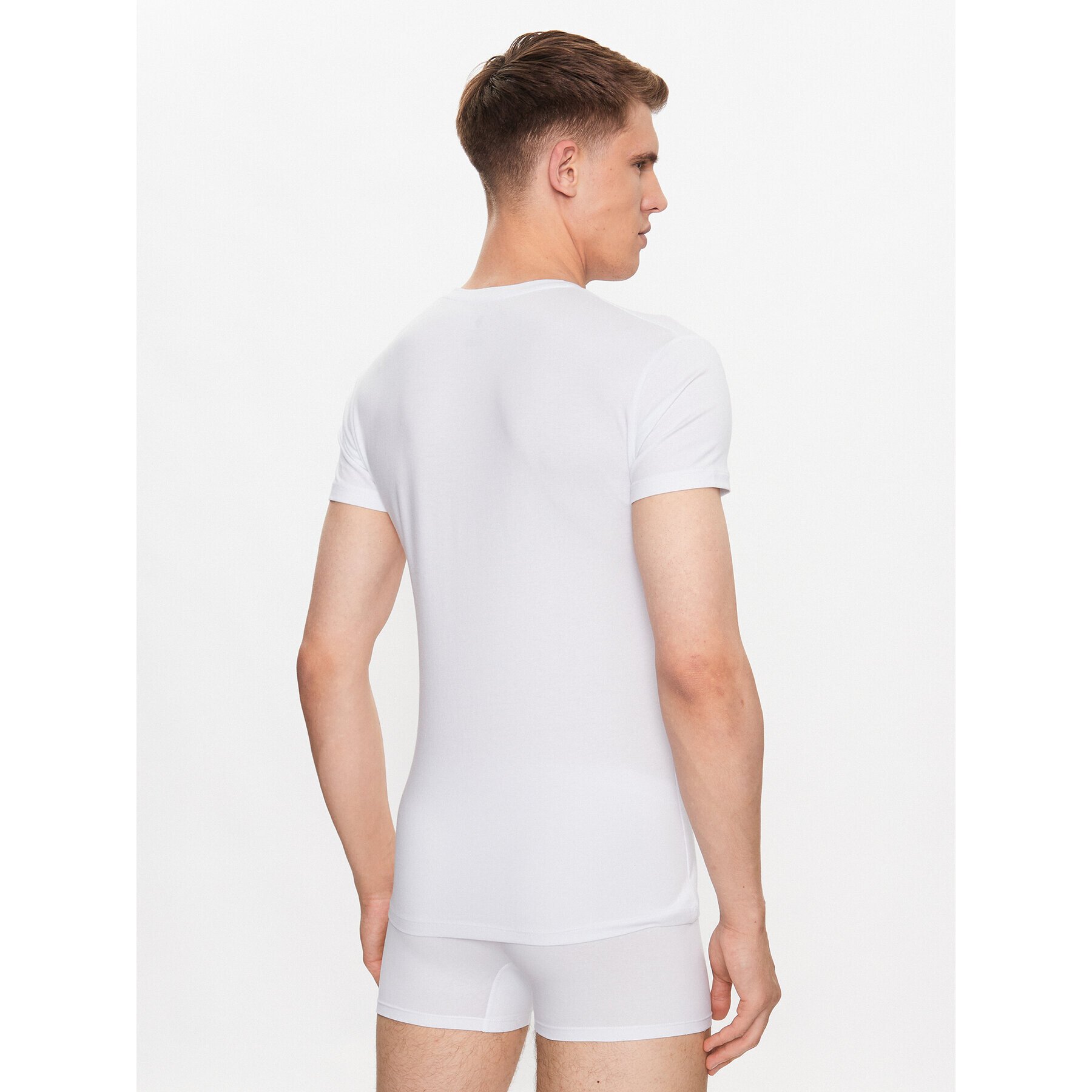 U.S. Polo Assn. Комплект 2 тишъртки 80196 Бял Regular Fit - Pepit.bg