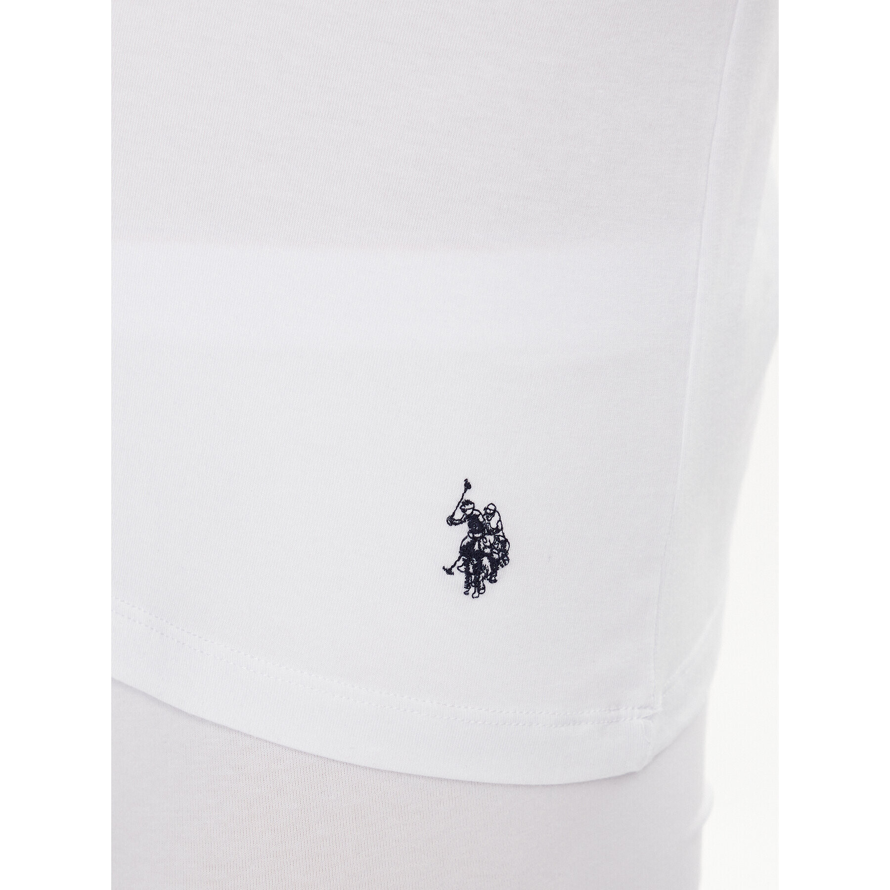 U.S. Polo Assn. Комплект 2 тишъртки 80196 Бял Regular Fit - Pepit.bg