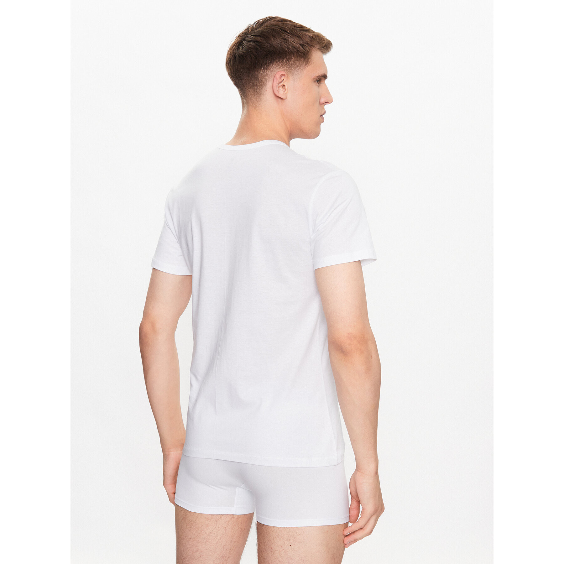 U.S. Polo Assn. Комплект 2 тишъртки 80199 Бял Regular Fit - Pepit.bg