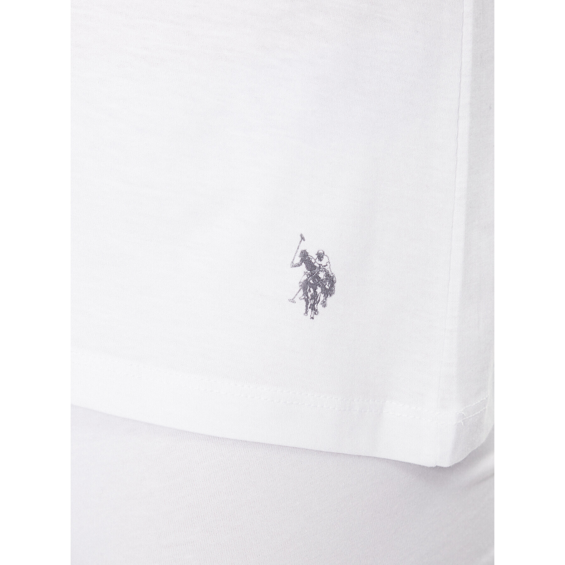 U.S. Polo Assn. Комплект 2 тишъртки 80199 Бял Regular Fit - Pepit.bg