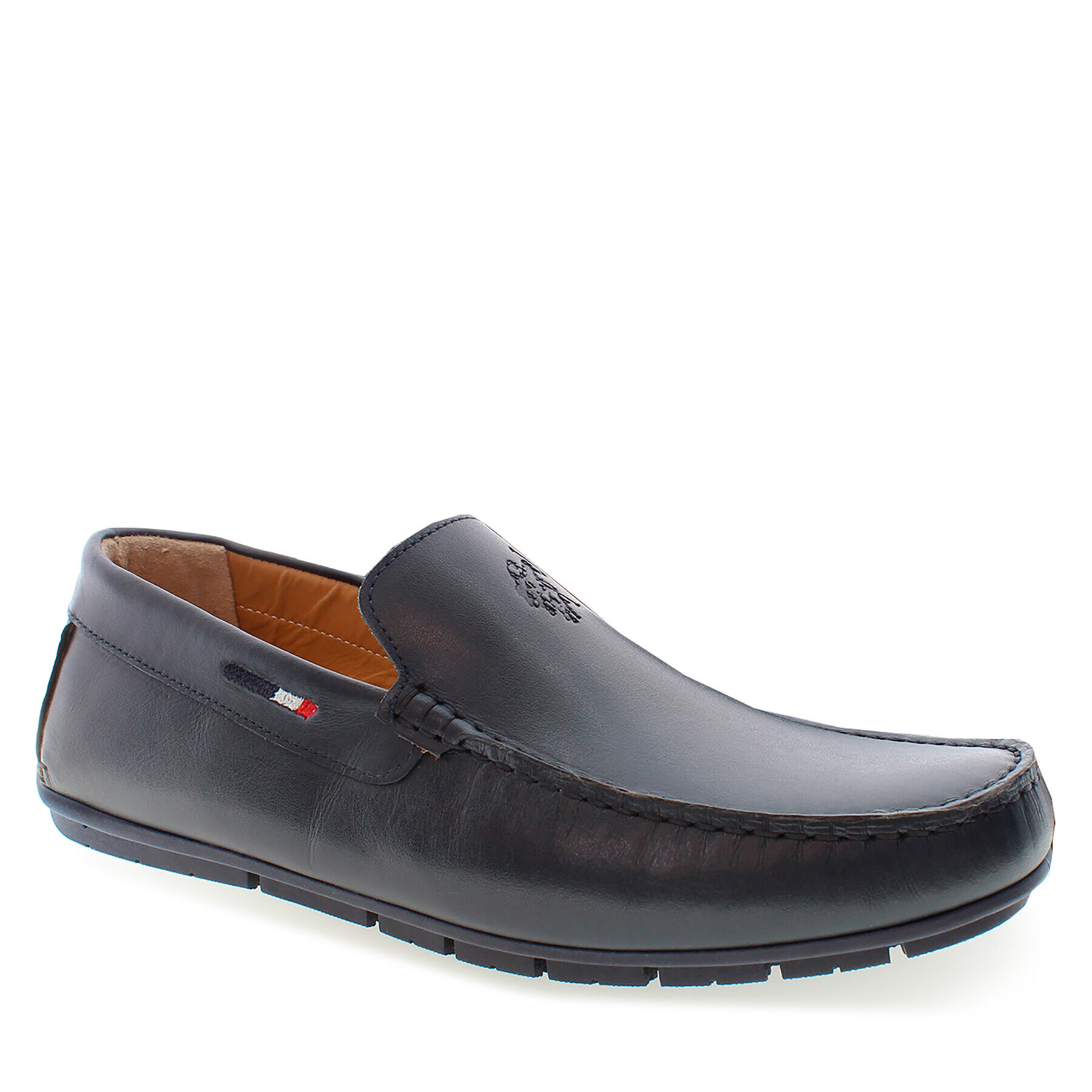 U.S. Polo Assn. Мокасини River RIVER002 LTH Син - Pepit.bg