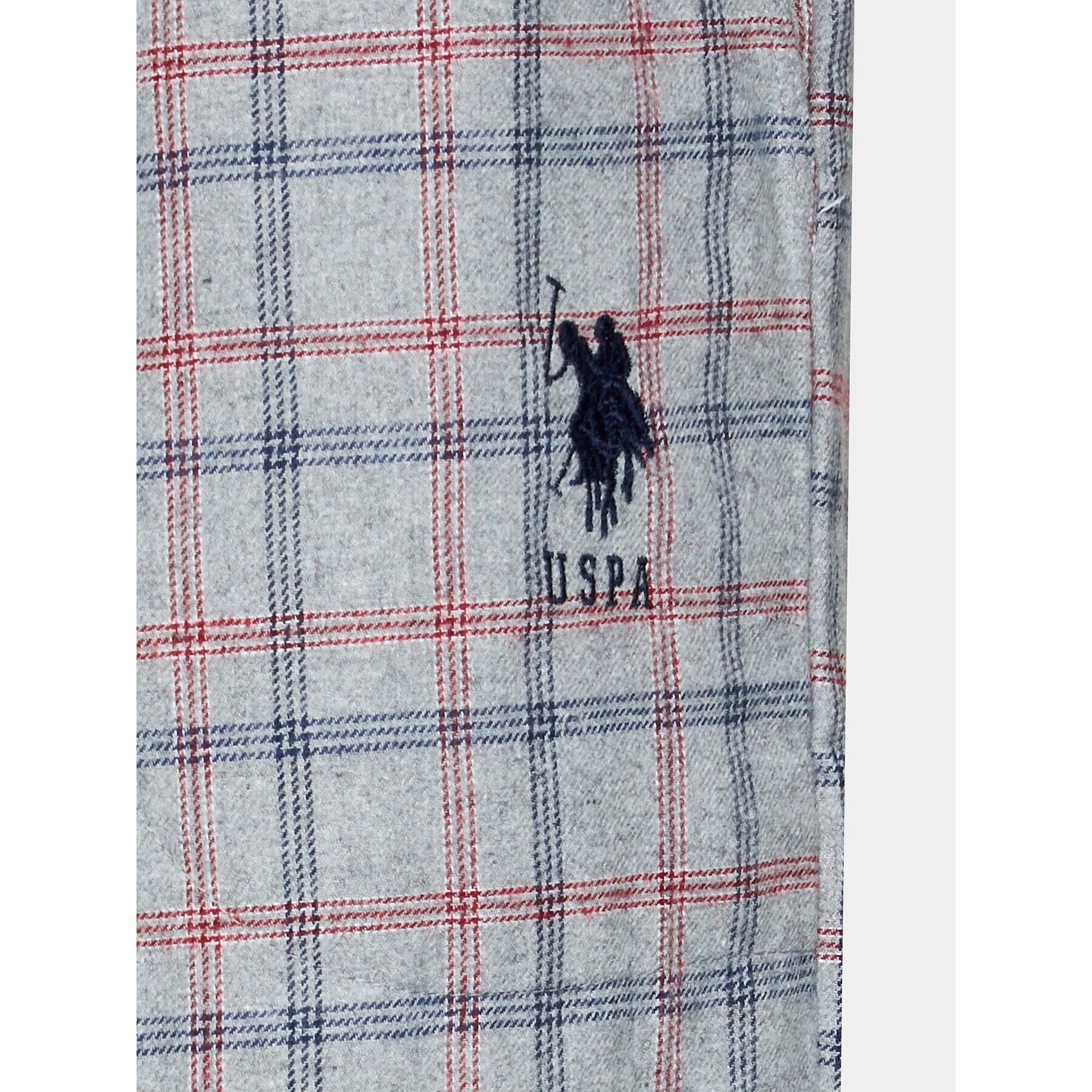 U.S. Polo Assn. Пижама 18750 Сив Regular Fit - Pepit.bg