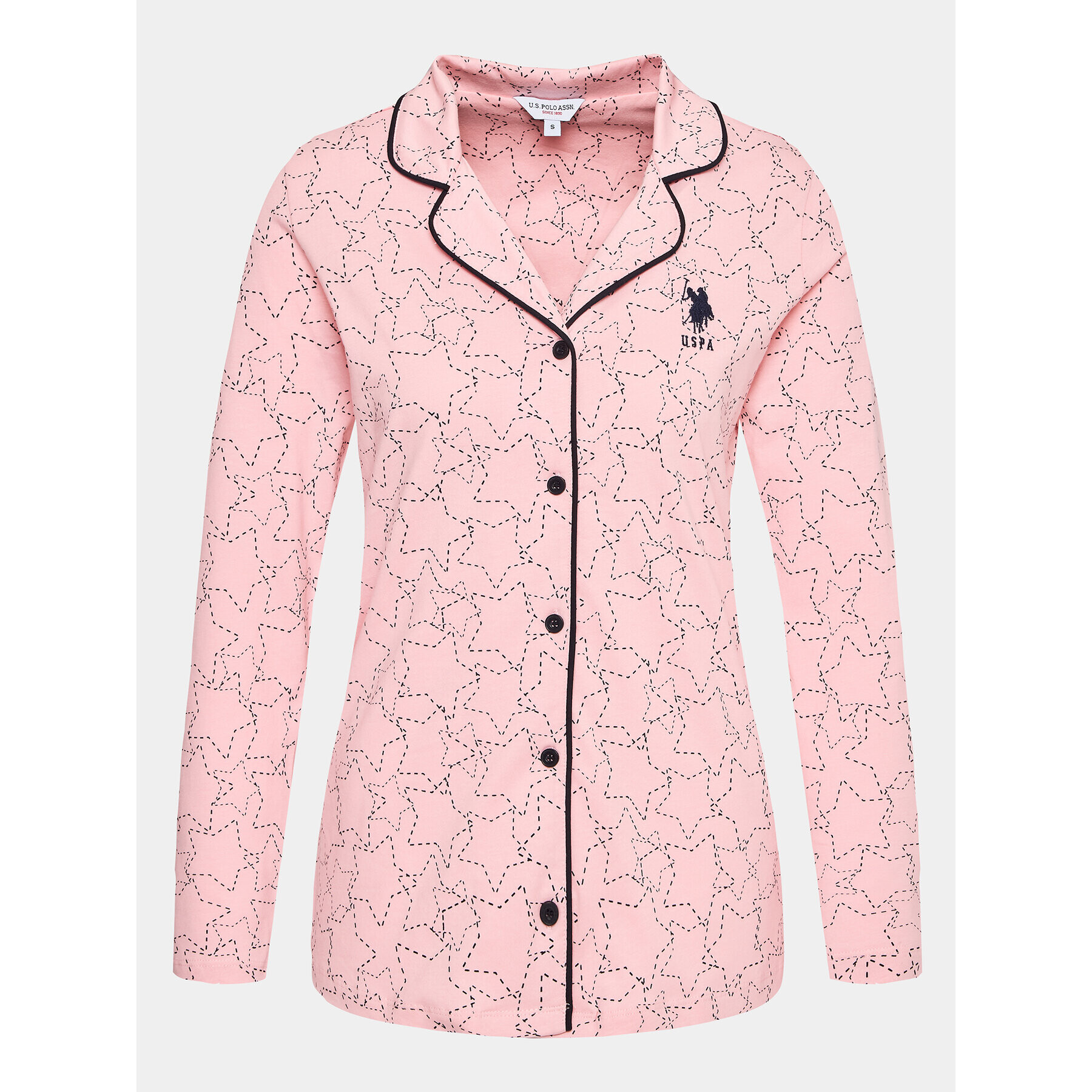 U.S. Polo Assn. Пижама Boydan 16836 Розов Regular Fit - Pepit.bg